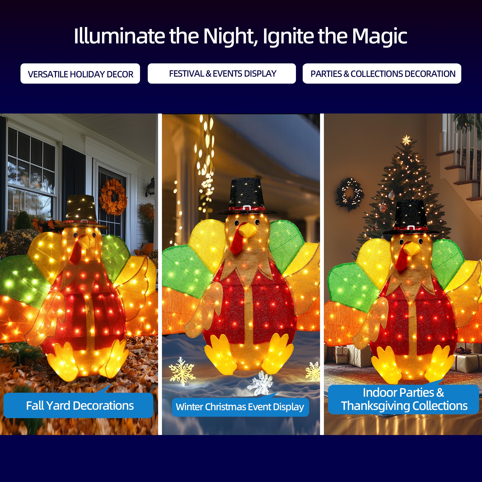 Starfree HOXSOD0110-HI Outdoor-Thanksgiving-Decor - View #2