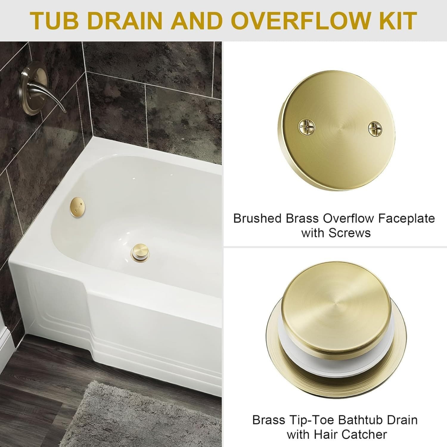OGETFUUR L5ZQYA521PBD08 Tub-Drain - View #4