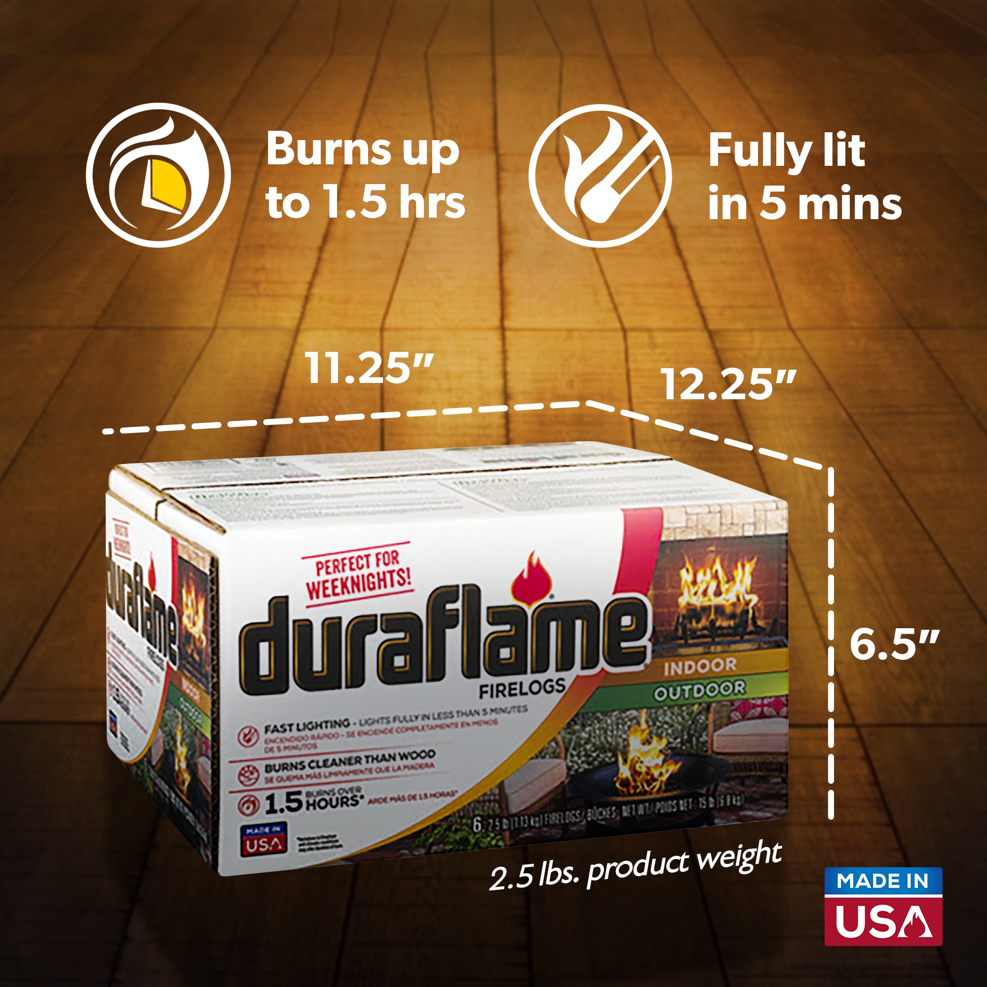 Duraflame 325180 Fireplace-Logs-Firestarters - View #4