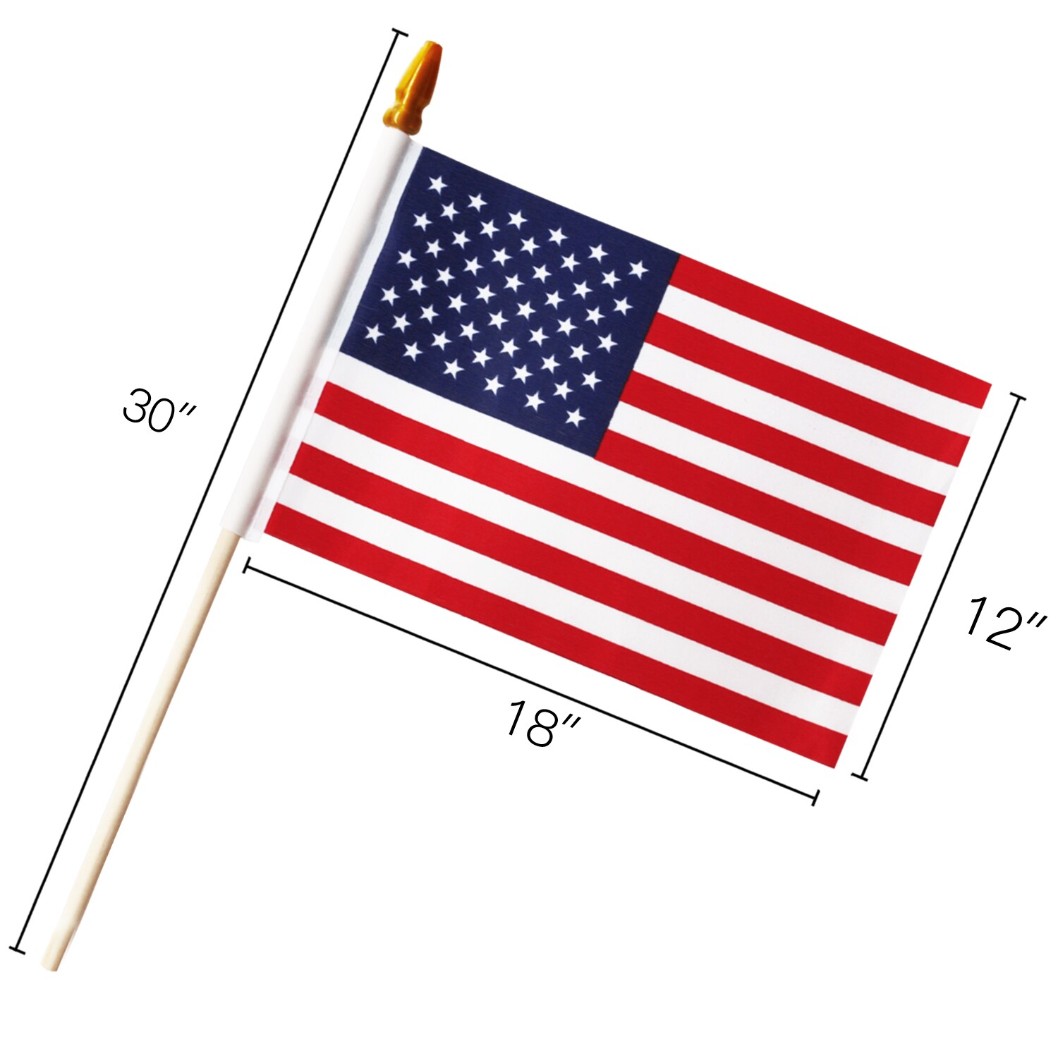 Anley A.FLAG.STICK.US.30IN Decorative-Banner-Flags - View #2
