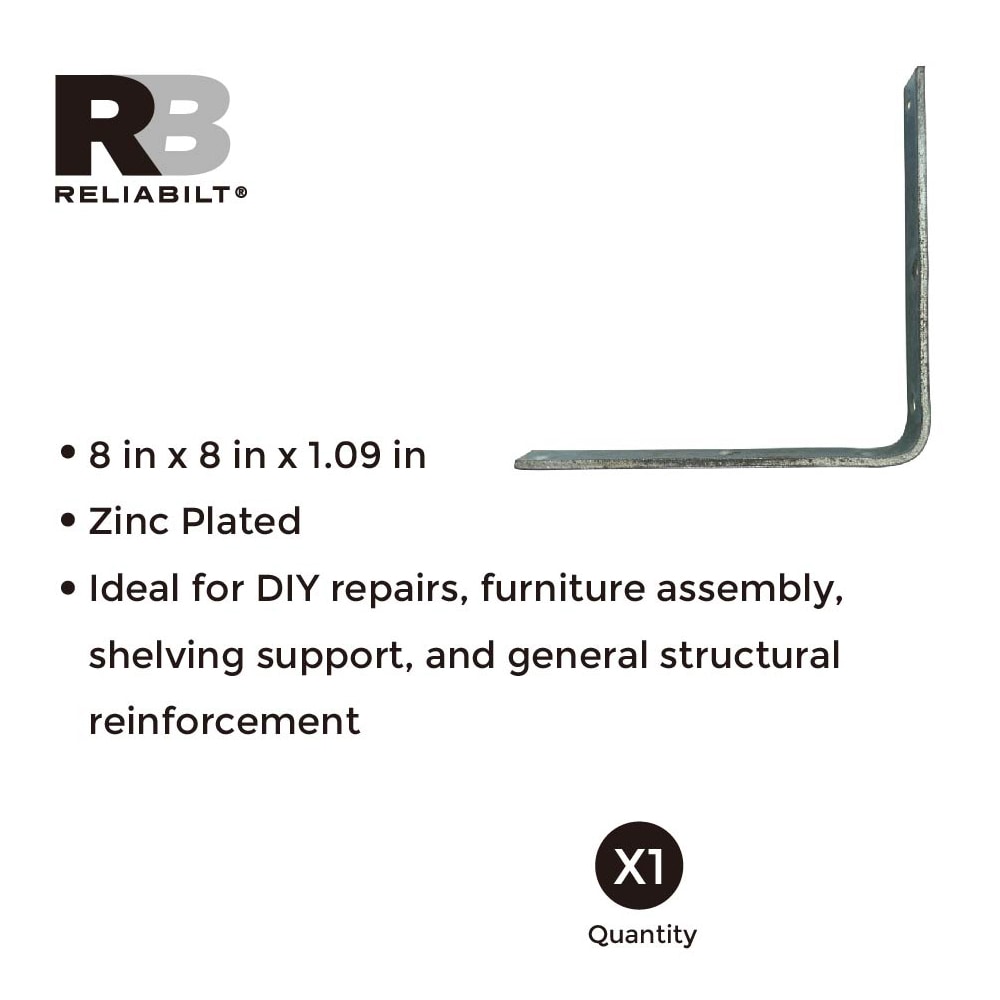 RELIABILT 22509ZCLLG Mending-Plates-Brackets-Braces - View #3