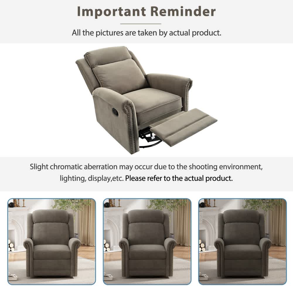 Coolbibila DIANA-RECLINER-BROWN chairs - View #7