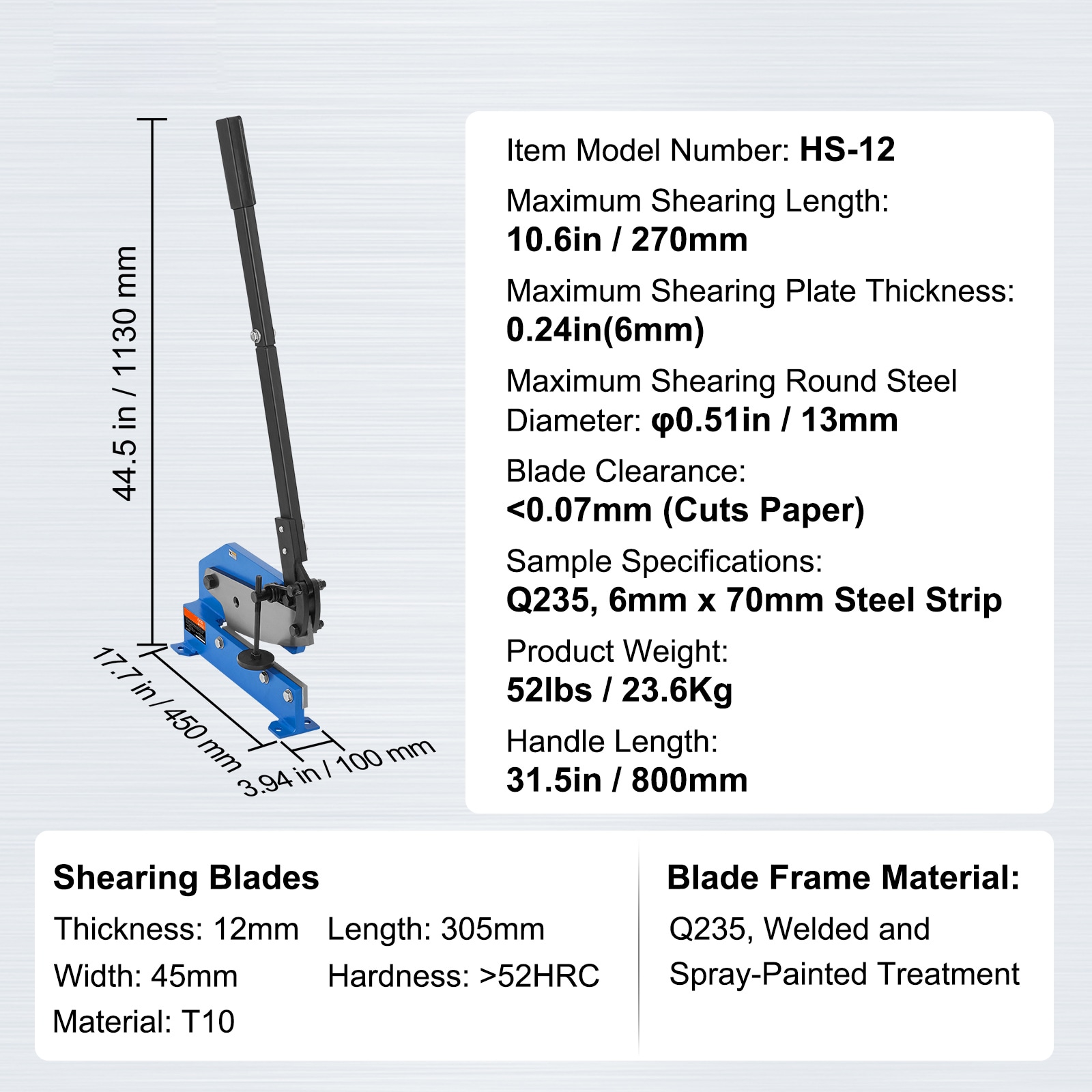 VEVOR SCSDJBQ12YC101064V0 Cordless-Shears - View #7