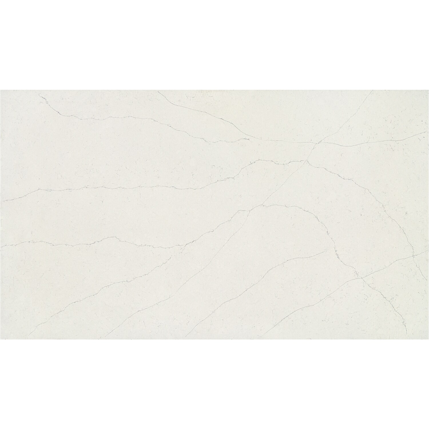 ONE Quartz Valor White Lava Quartz White Kitchen Countertop SAMPLE (4 ...