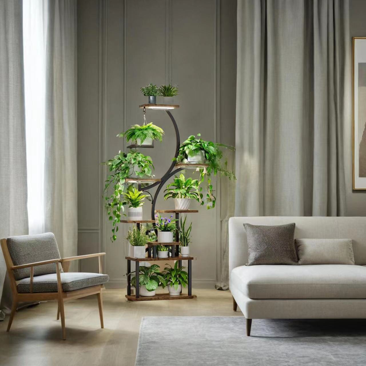 AHIOU HOME ZAAHG-P199619PS Plant-Stand - View #3