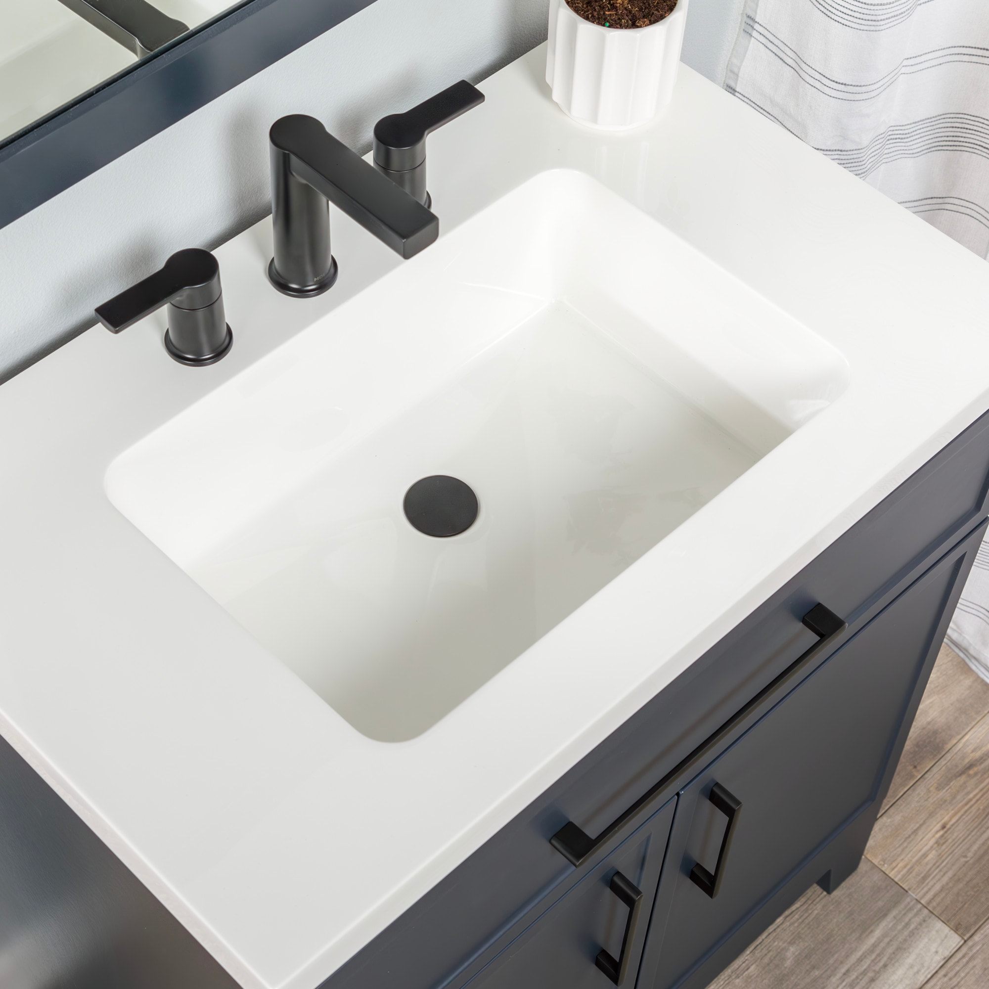 Style Selections LW24W30P2-DB-S Bath-Vanity-Combo - View #10