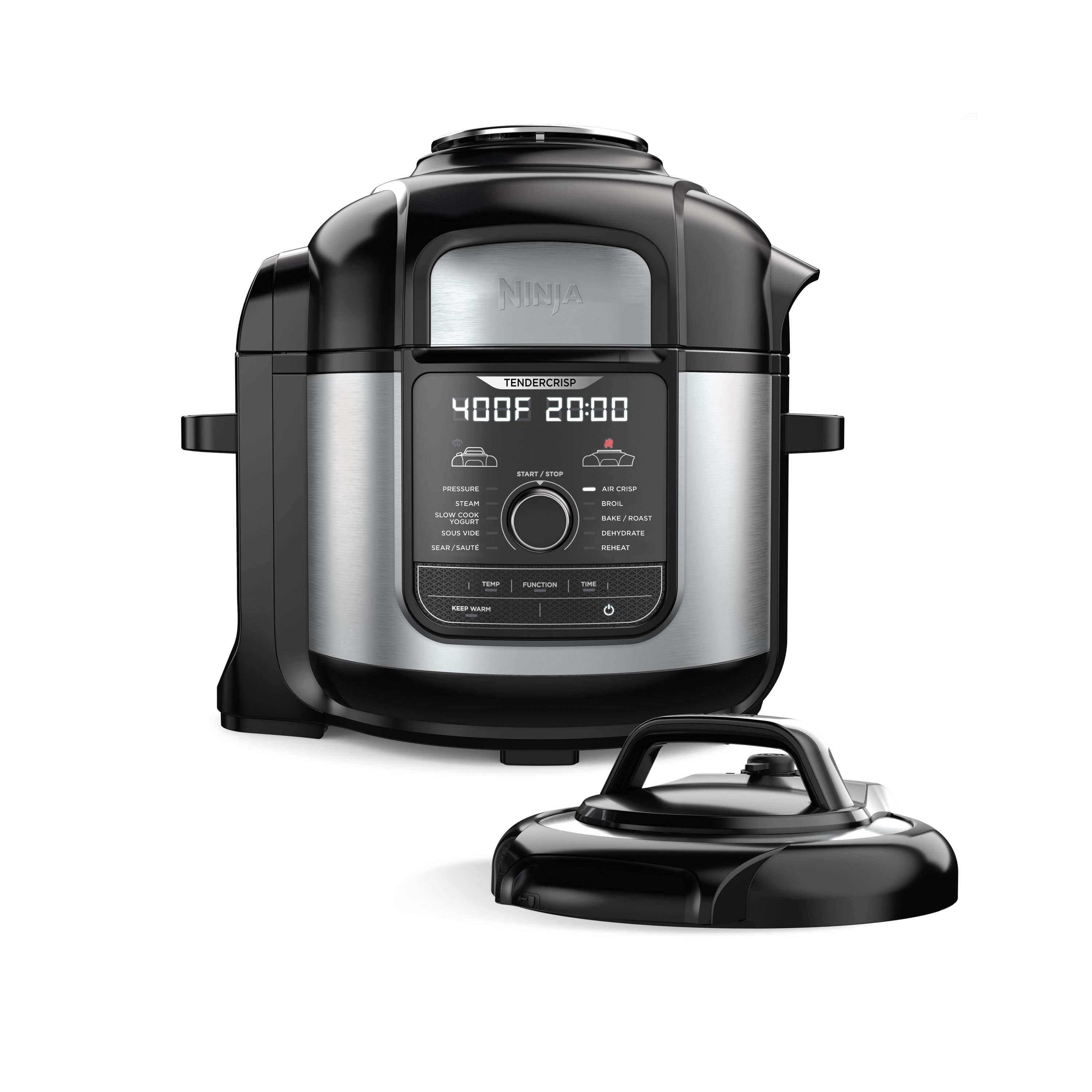 Ninja 8-Quart Programmable Electric Pressure Cooker in the Electric  Pressure Cookers department at