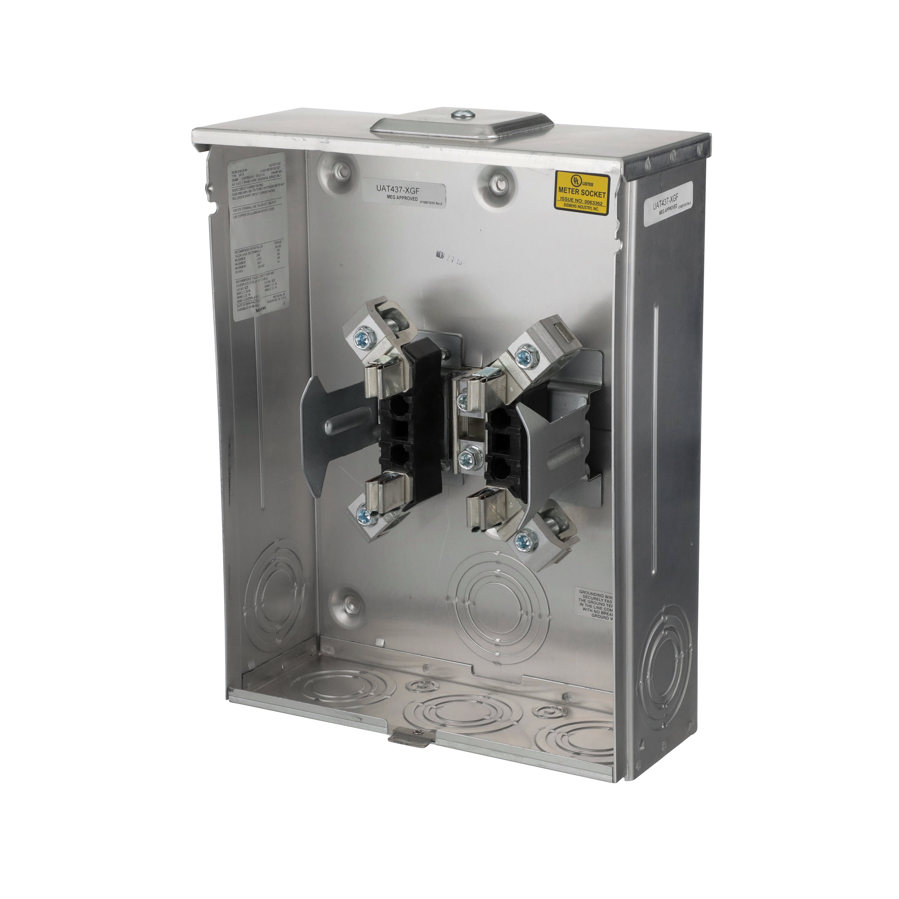 Siemens UAT437-XGF Meter-Sockets - View #4