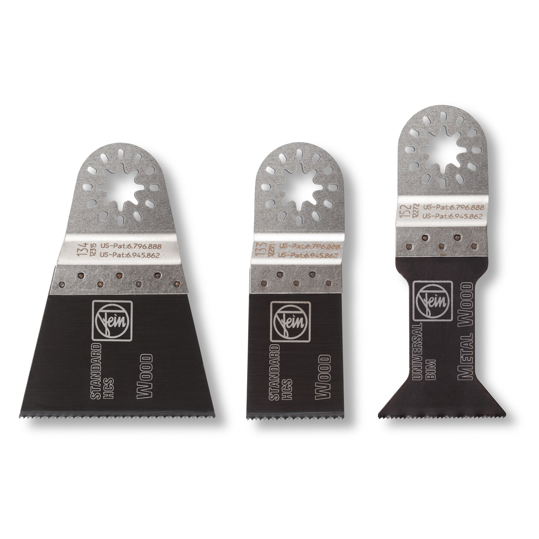 FEIN 63502152140 3-Pack Bi-Metal Oscillating Tool Blade