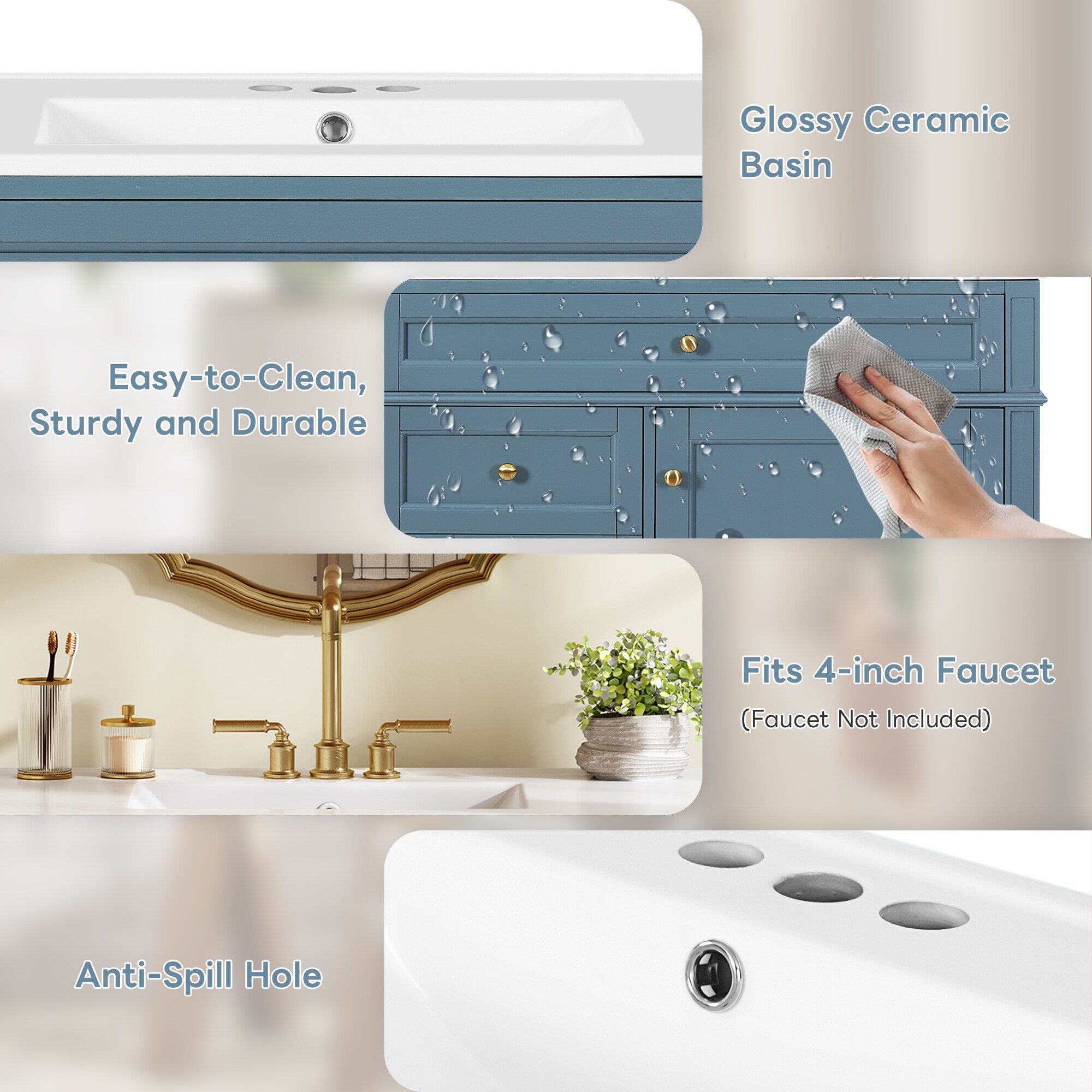 LOVMOR SF-L-N710P230246M Bath-Vanity-Combo - View #7