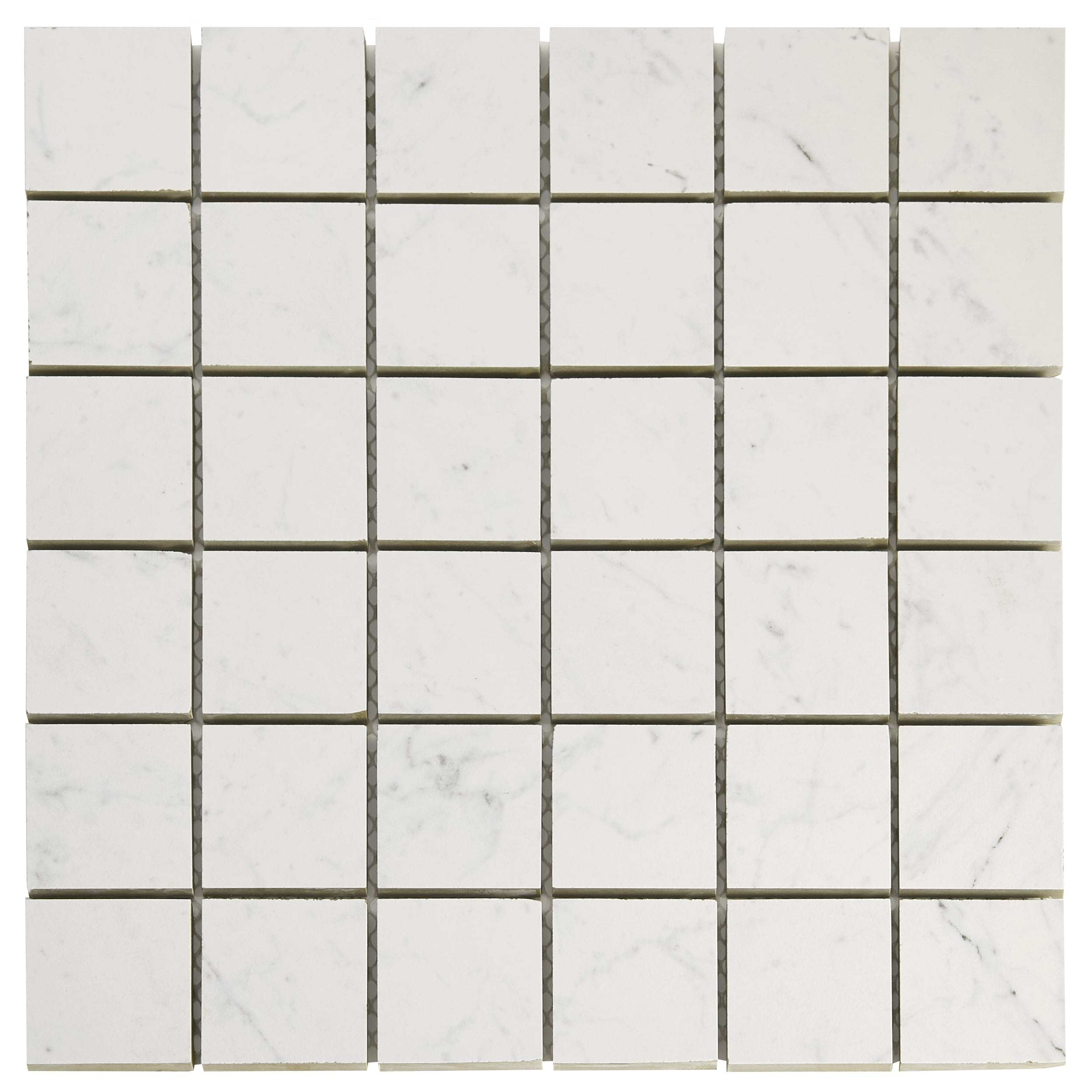 Artmore Tile EXT3RD107385 Sample - Enigma Carrara Giola 4-in x 8-in Matte Porcelain Marble look