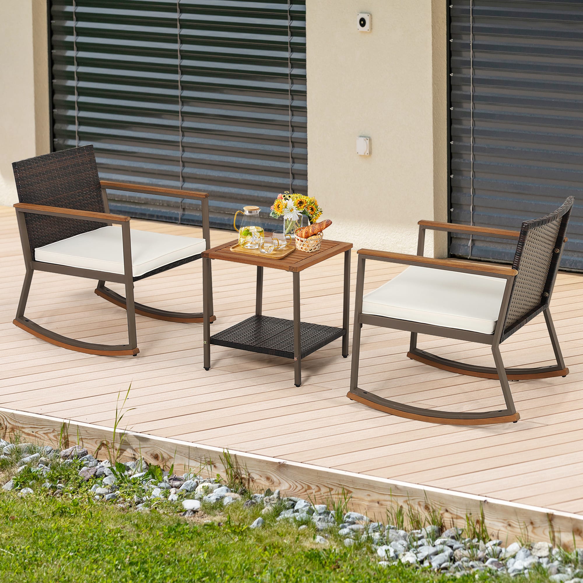 Costway HW70901WH Patio-Bars - View #9