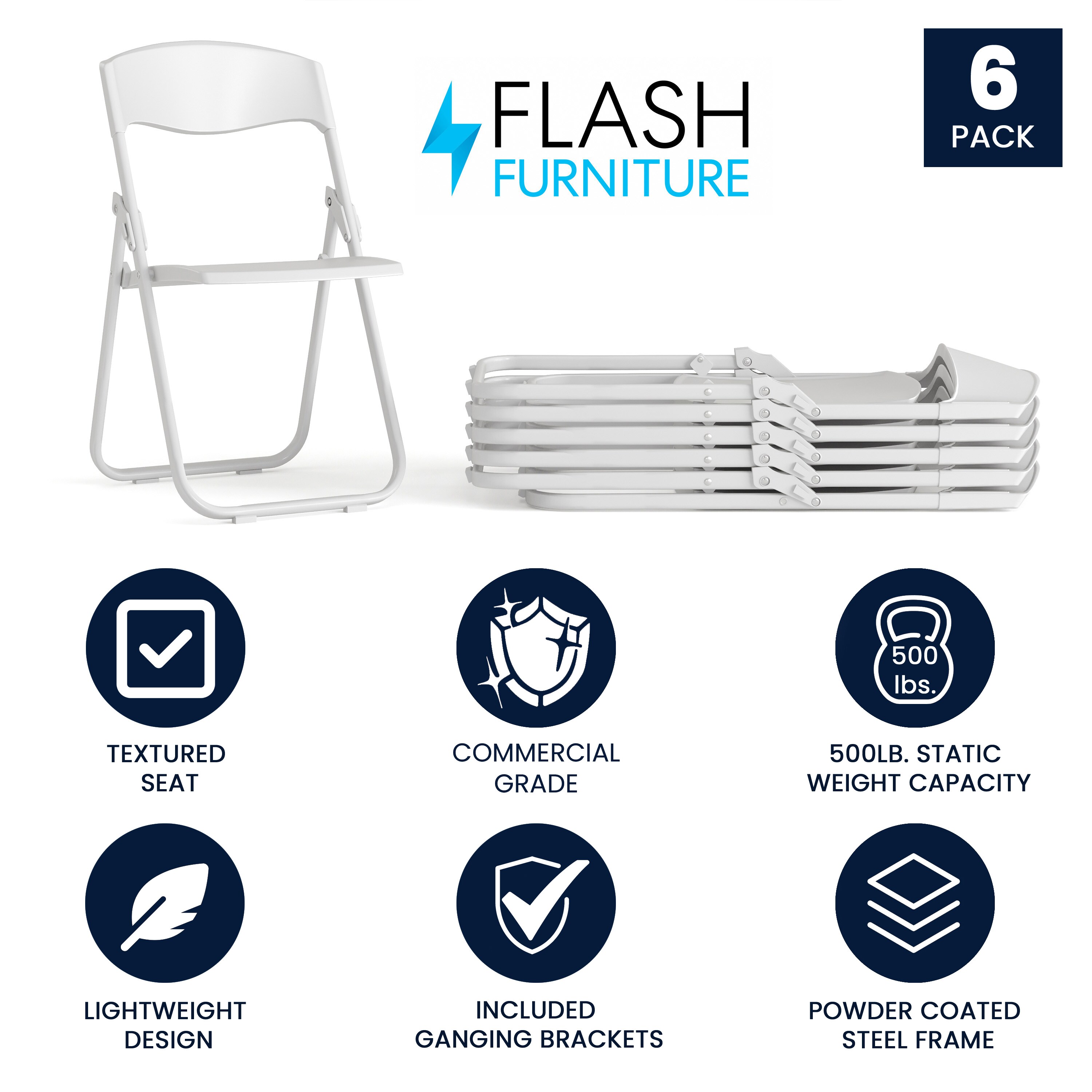 Flash Furniture 812581015713 Folding-Chairs - View #2