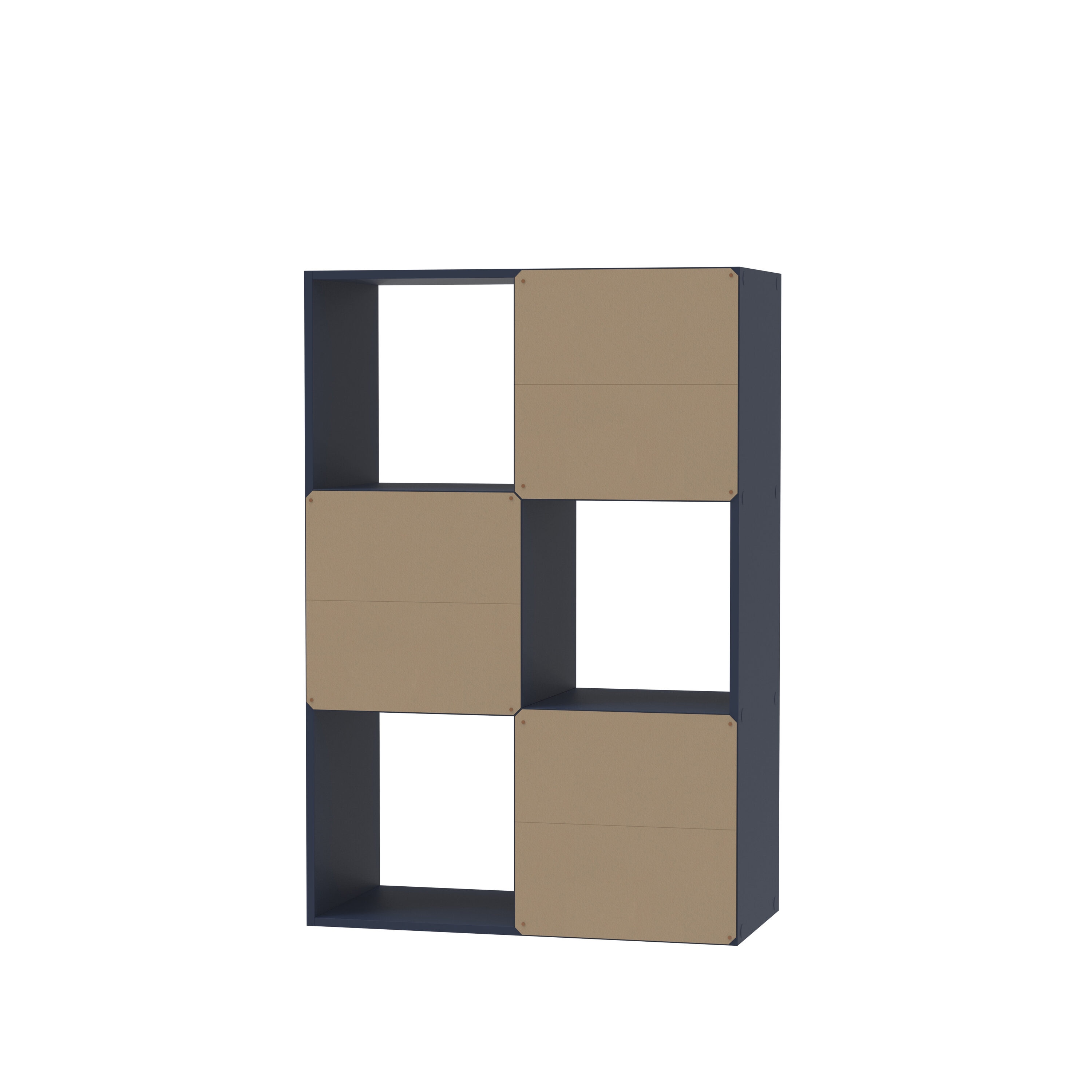 Style Selections CL22-11ST6-NAV Laminate-Storage-Cubes - View #7