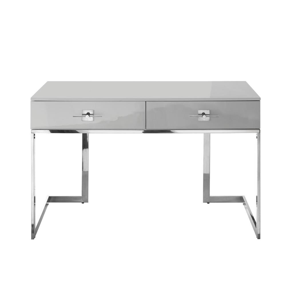 VivaTerra Mid-Century Modern Writing Desk with Shelves 4775al x 2175A