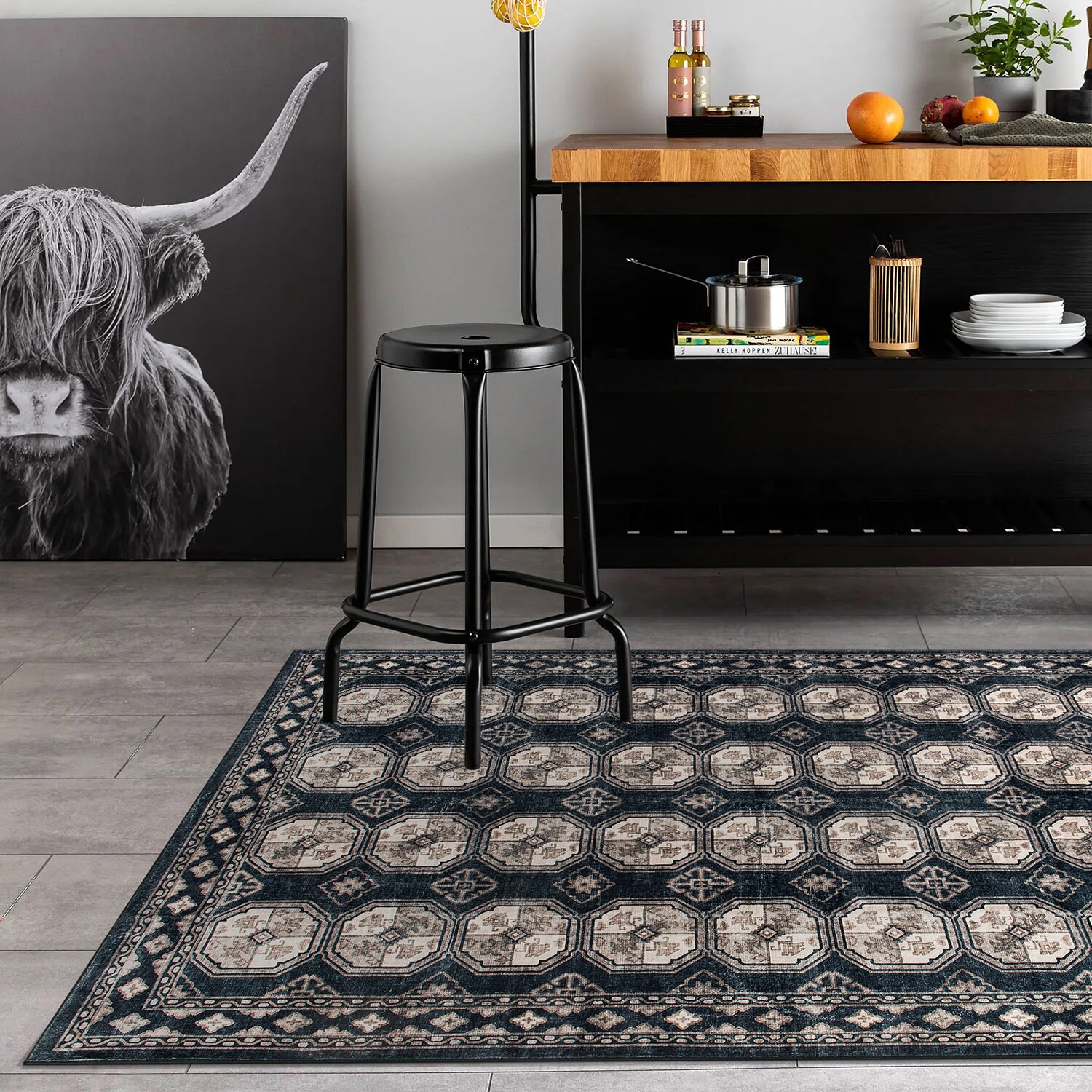 World Rug Gallery WR83ANTHRACITE8X10 rugs - View #2
