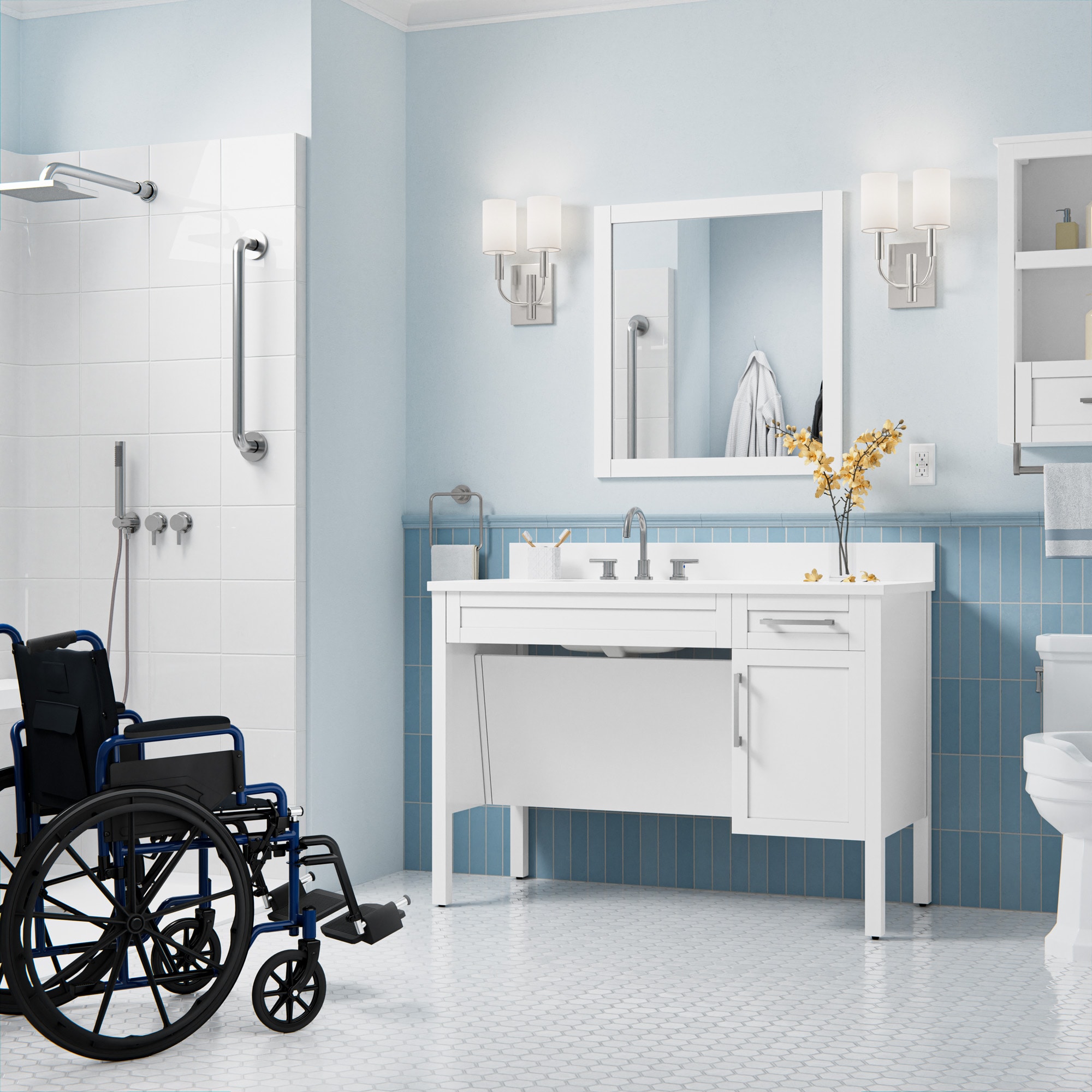 allen + roth 1815VA-48-201 Bath-Vanity-Combo - View #9