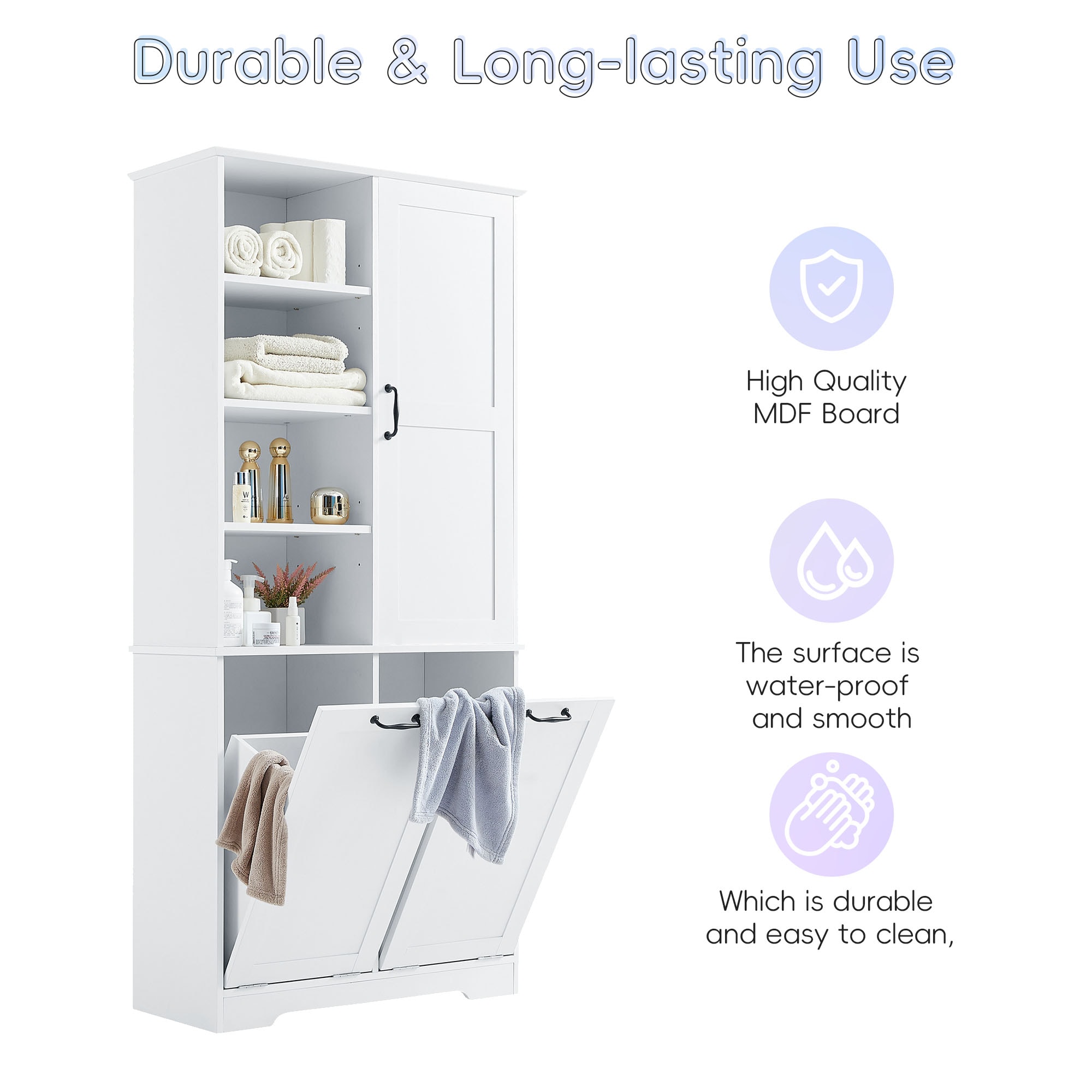 ModernLuxe L3P-N725P208543K Bathroom-Wall-Cabinets - View #4