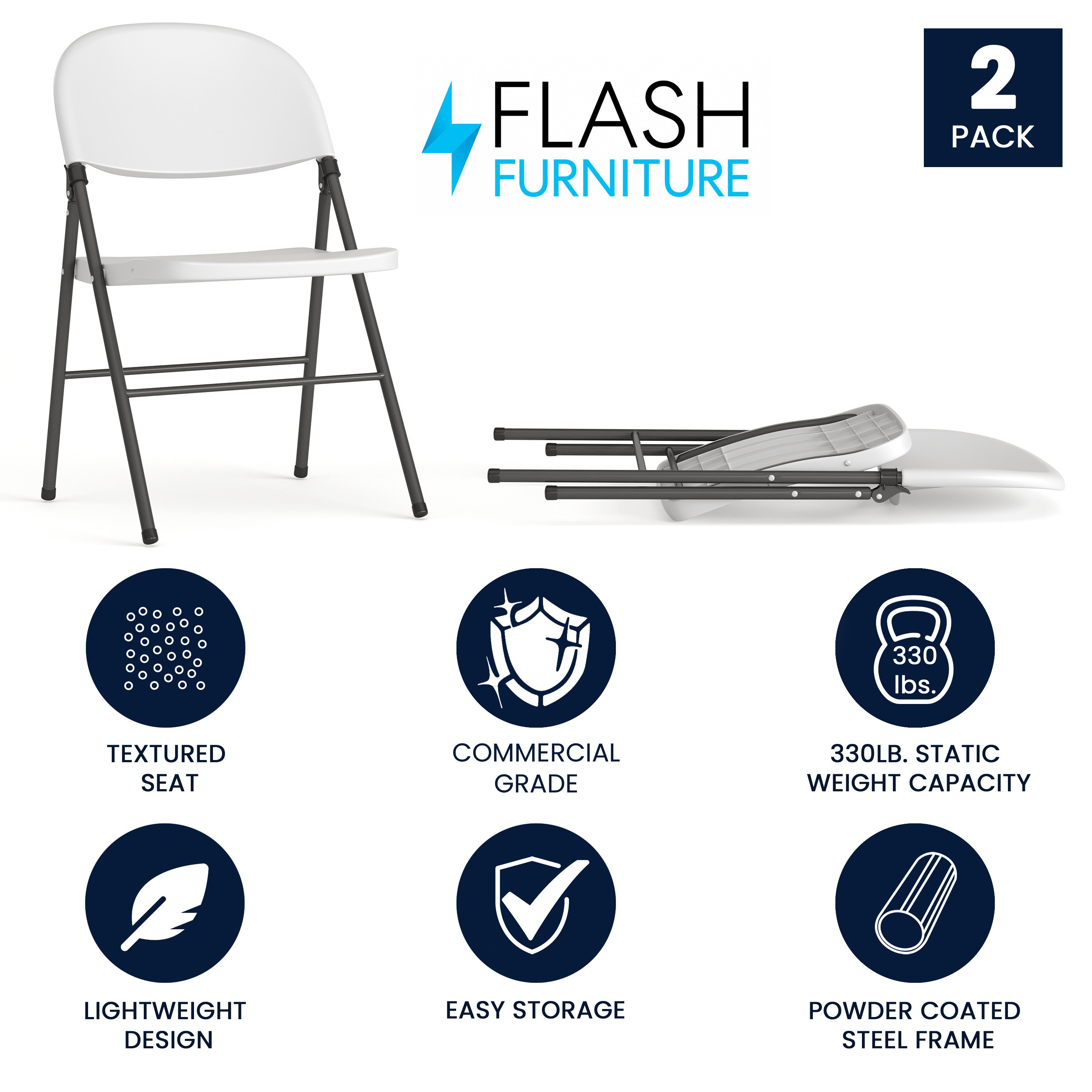 Flash Furniture 889142652526 Folding-Chairs - View #2