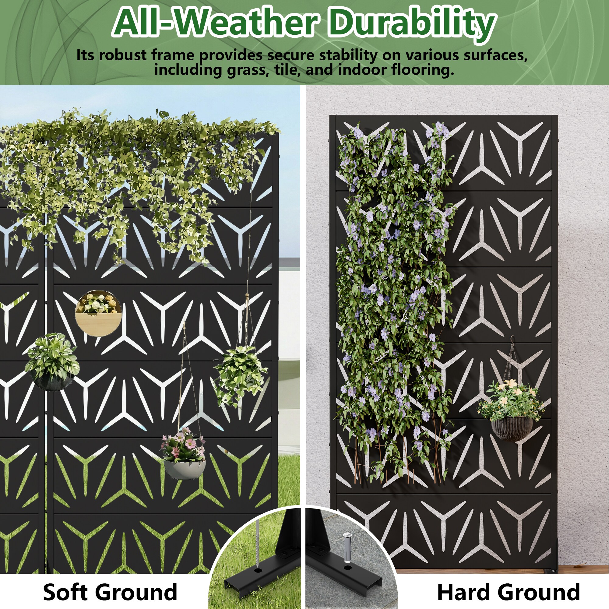 Misty Moon LW0406-SYJPF-C28 Outdoor-Privacy-Screen - View #4