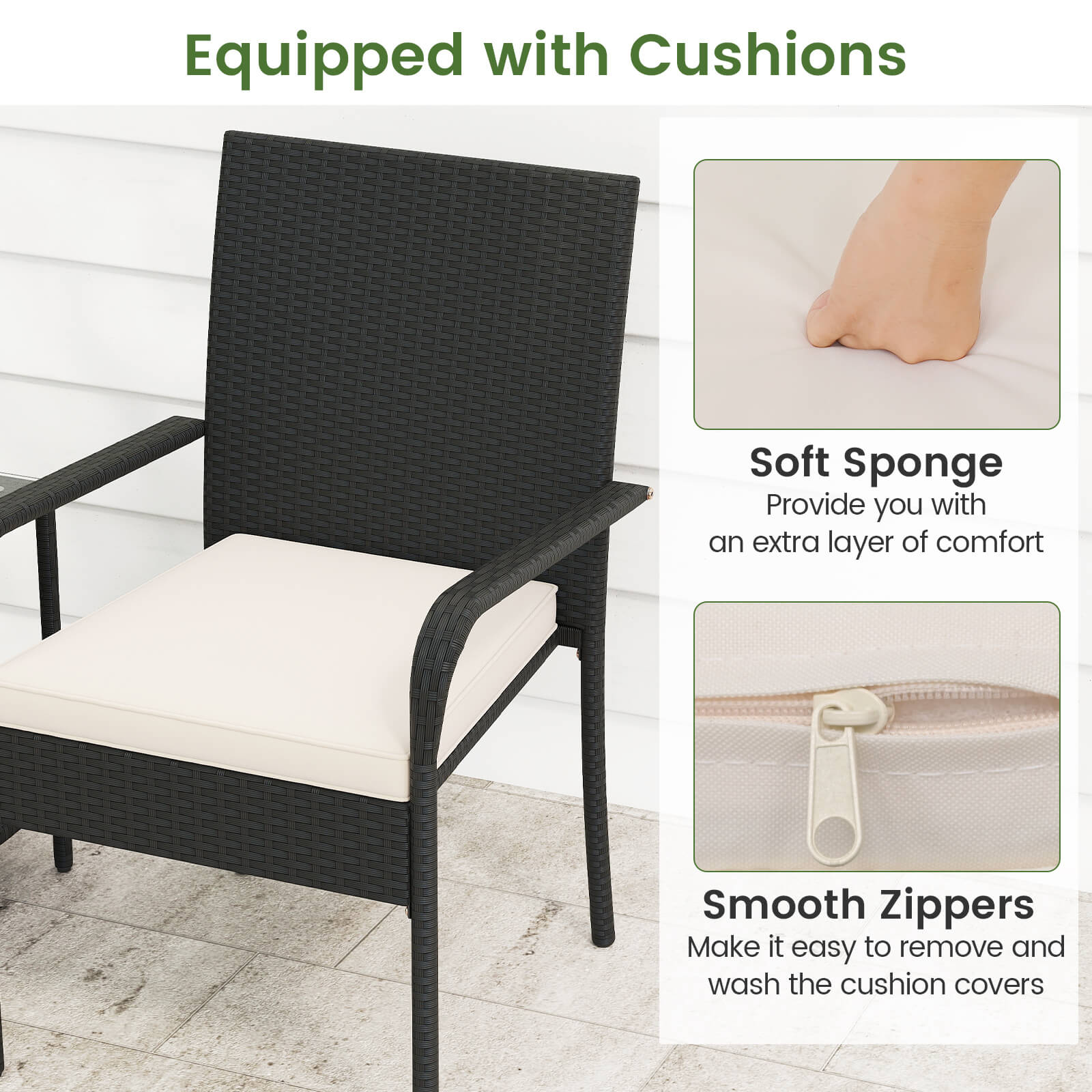 Costway HCST09211 Patio-Conversation-Sets - View #4