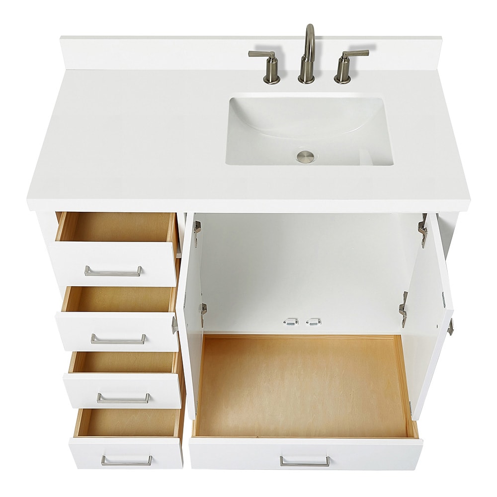 ARIEL A043SRWQRVOWHT Bath-Vanity-Combo - View #9