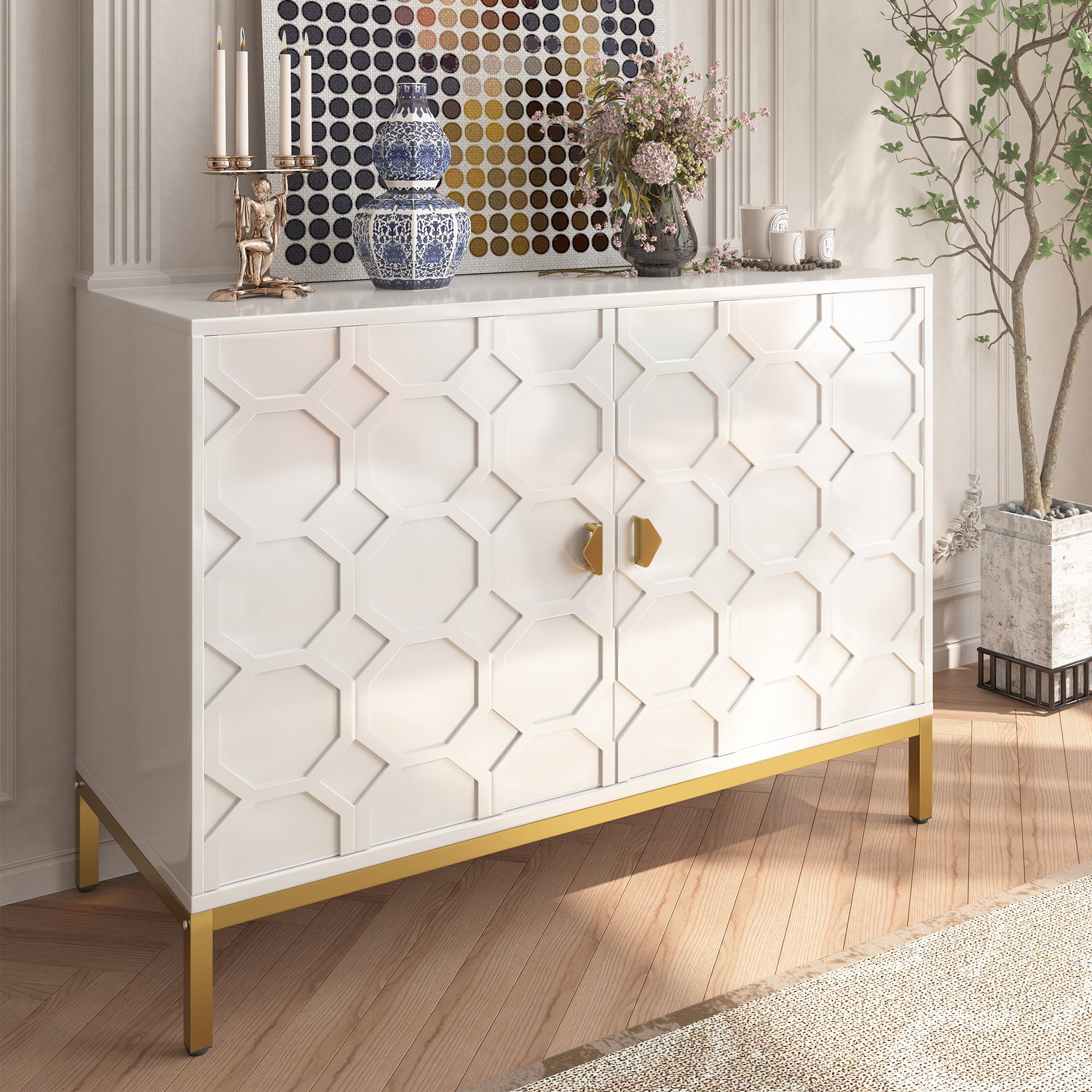 Boyel Living BL-JH-005-WH Utility-Storage-Cabinets - View #4