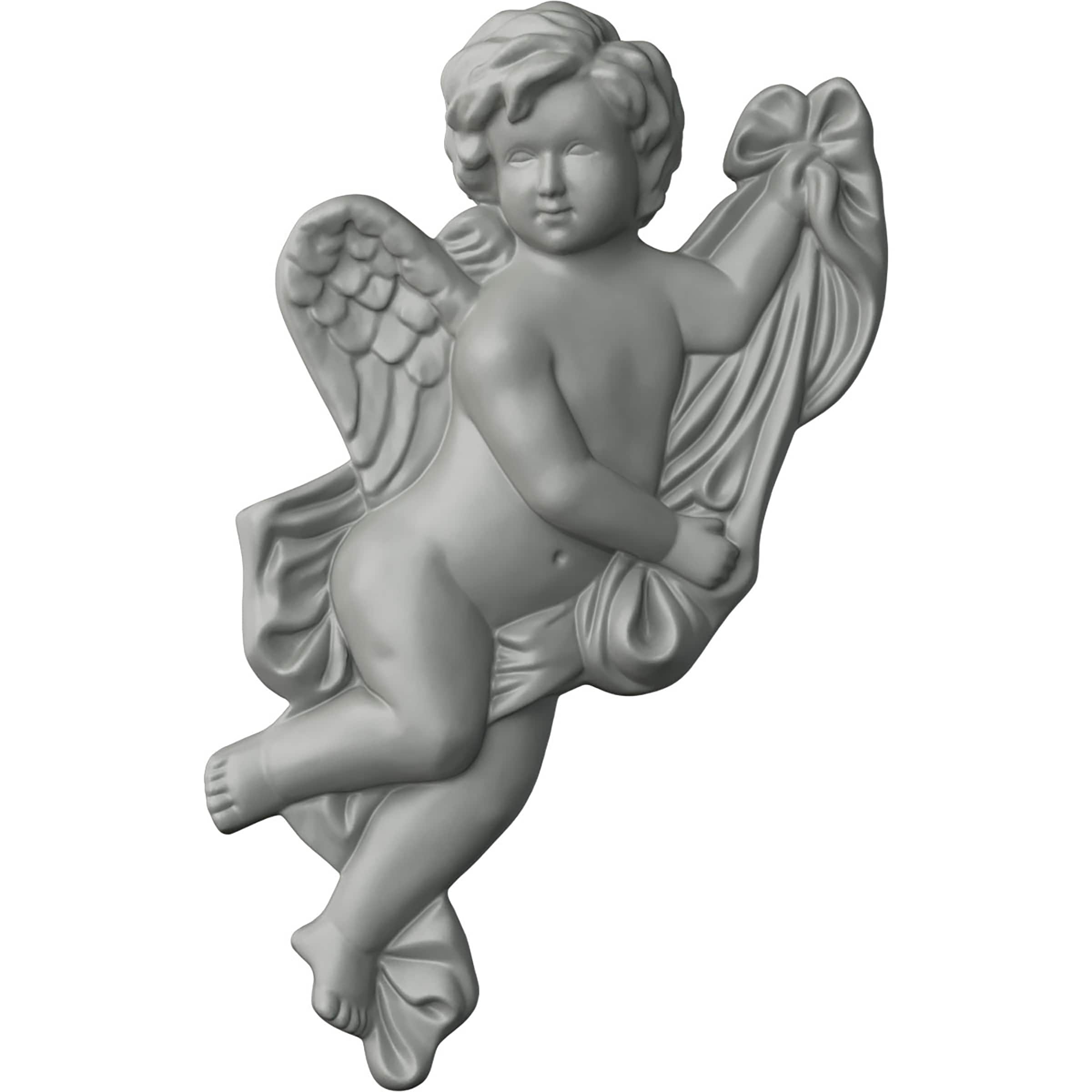 Ekena Millwork ONL10X09X01SE-L Seville, Left 10.625-in W x 9.375-in H Primed Applique
