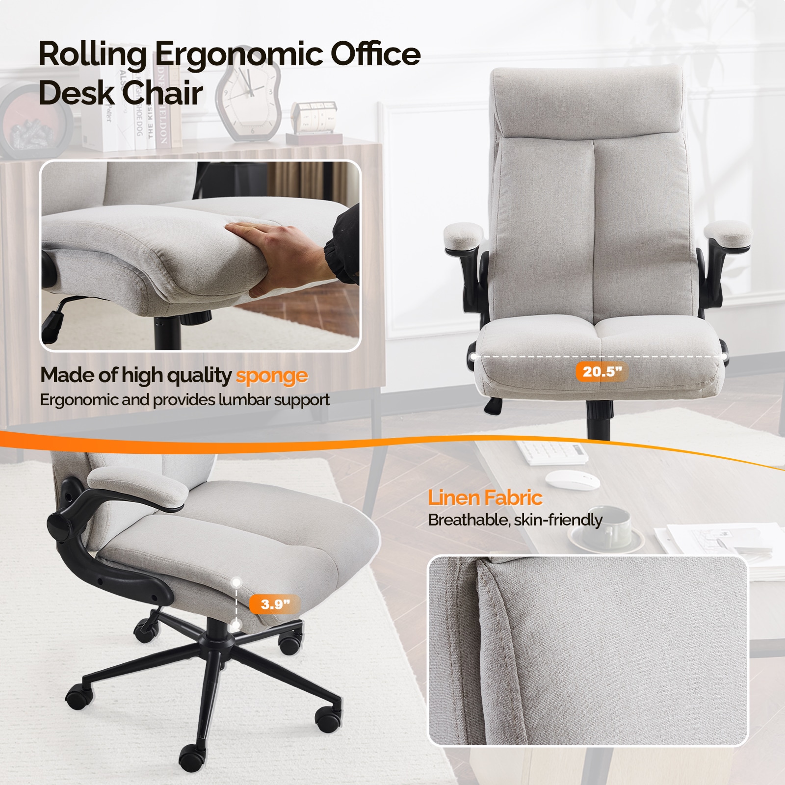 VINGLI G98000772 Office-Chairs - View #4