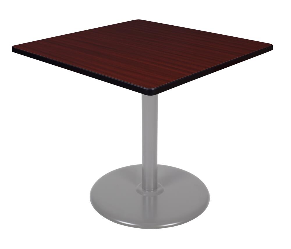 Regency TVP3636MHGY Breakroom Brown 4-Person Training Table (36-in W x 29-in H)