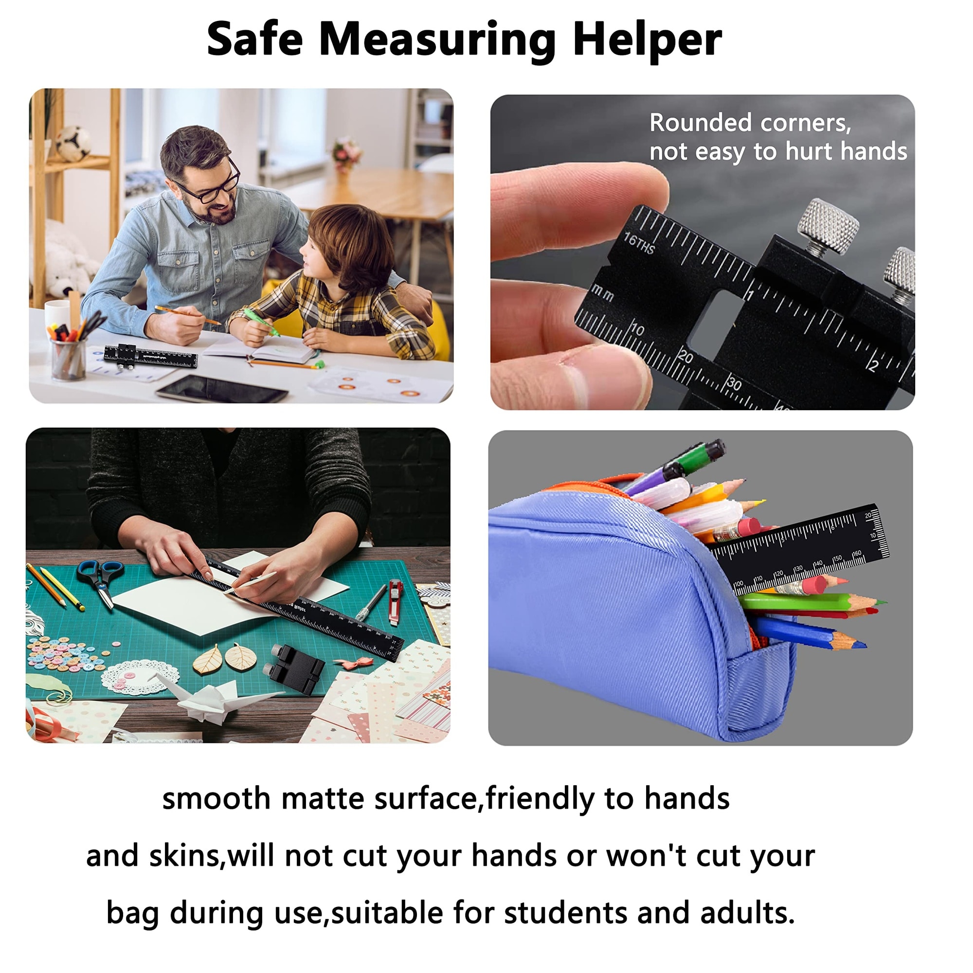 Ahfiwaso LAH0819Q314 Yardsticks-Rulers - View #5