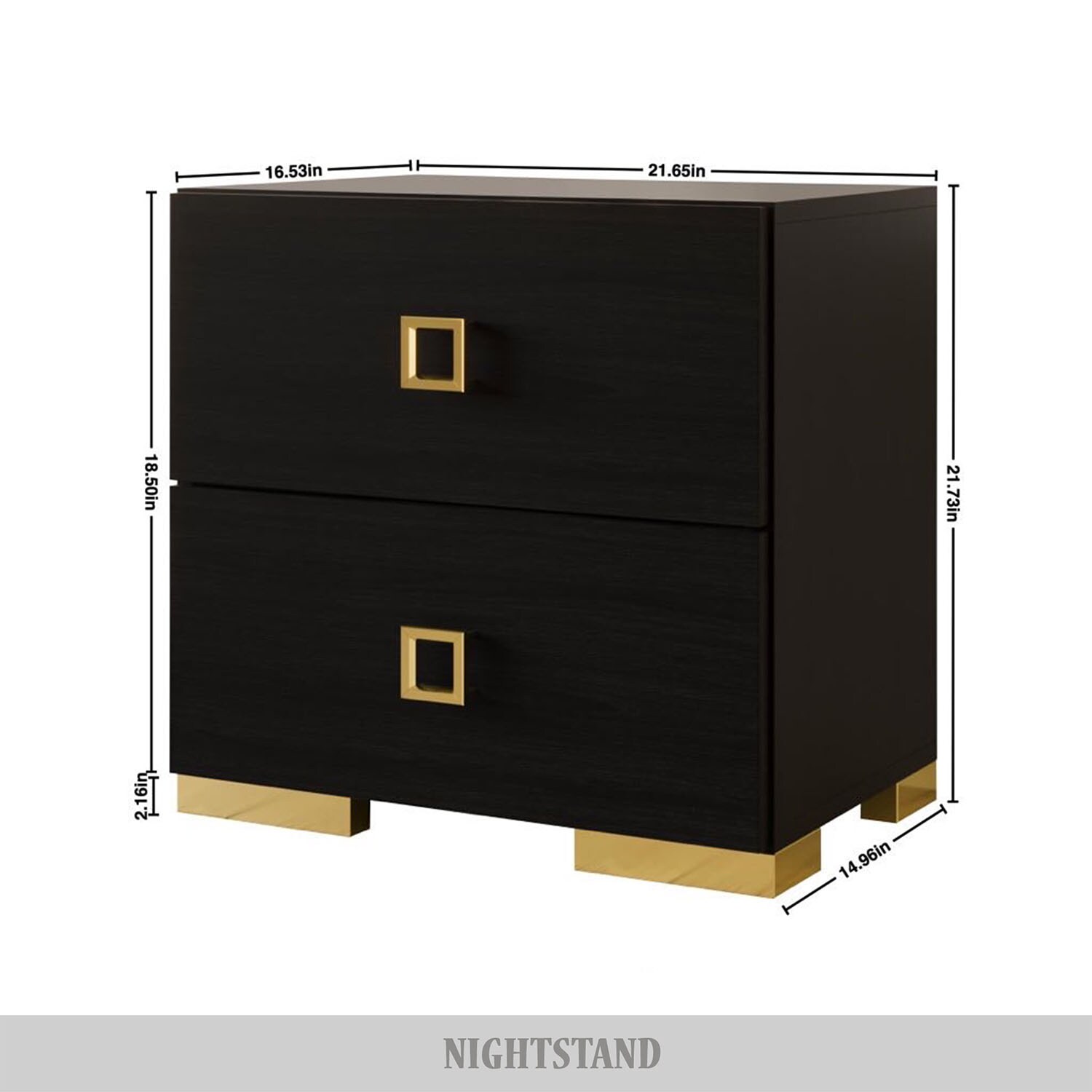 ChaletPosh C90150NS-BK nightstands - View #9