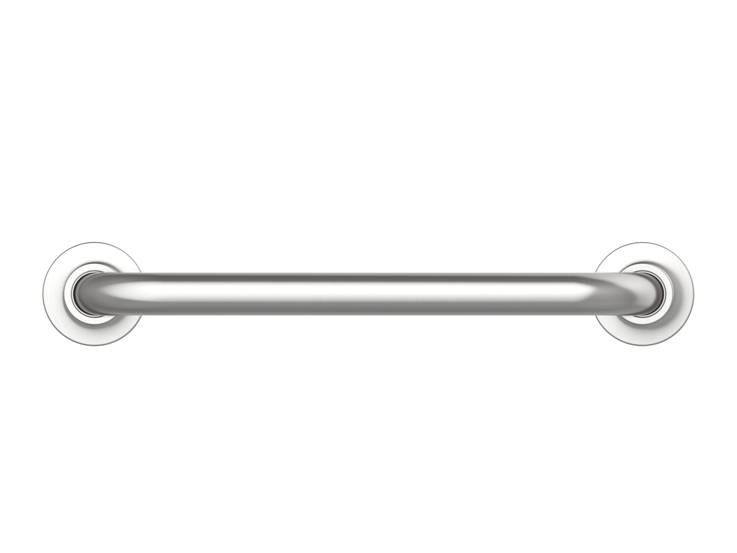 Project Source 20334-16202 Brushed Nickel Wall mount ADA Compliant Grab Bar ( 500-lb Weight Capacity )