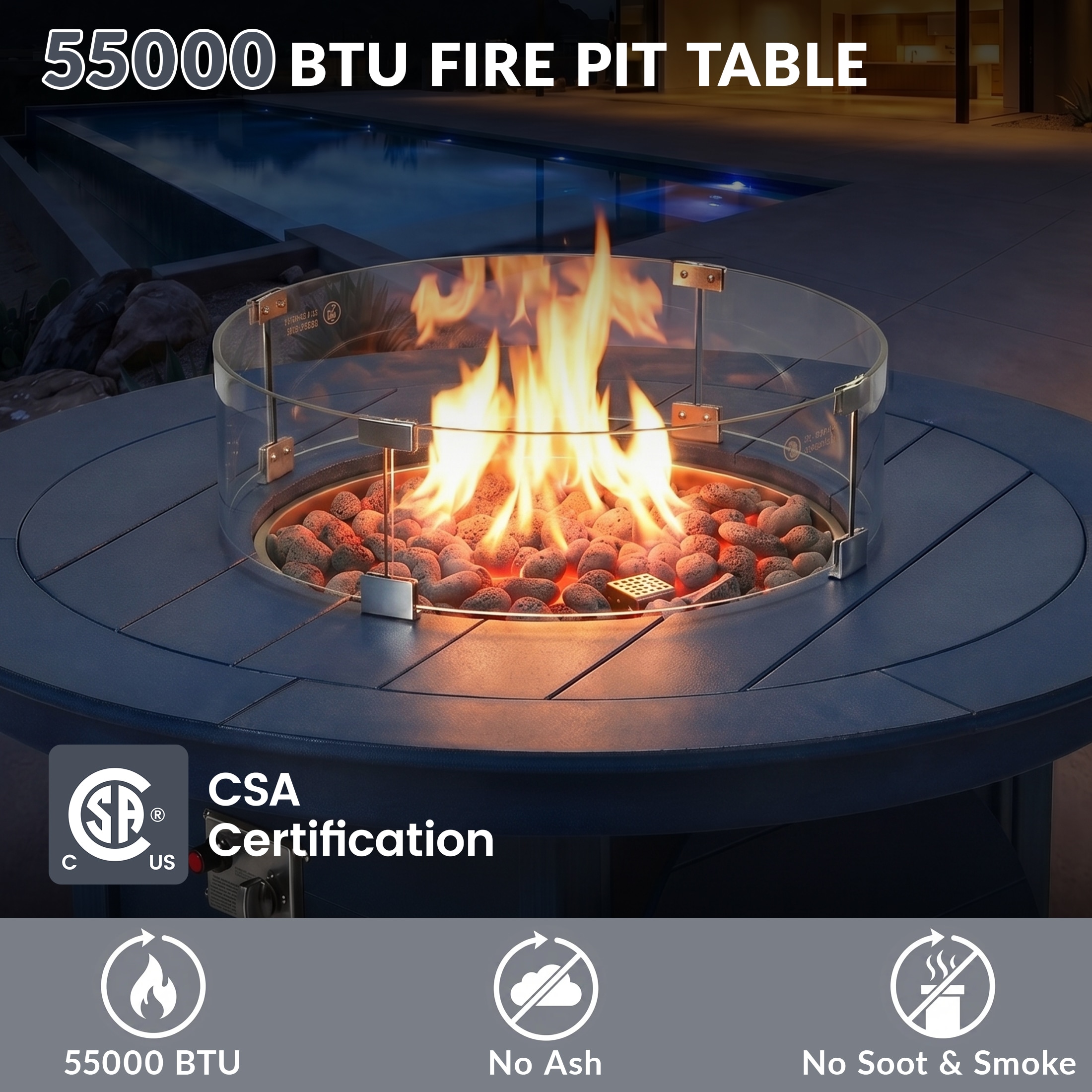 Costaelm COS308728 Outdoor-Gas-Firepits - View #10