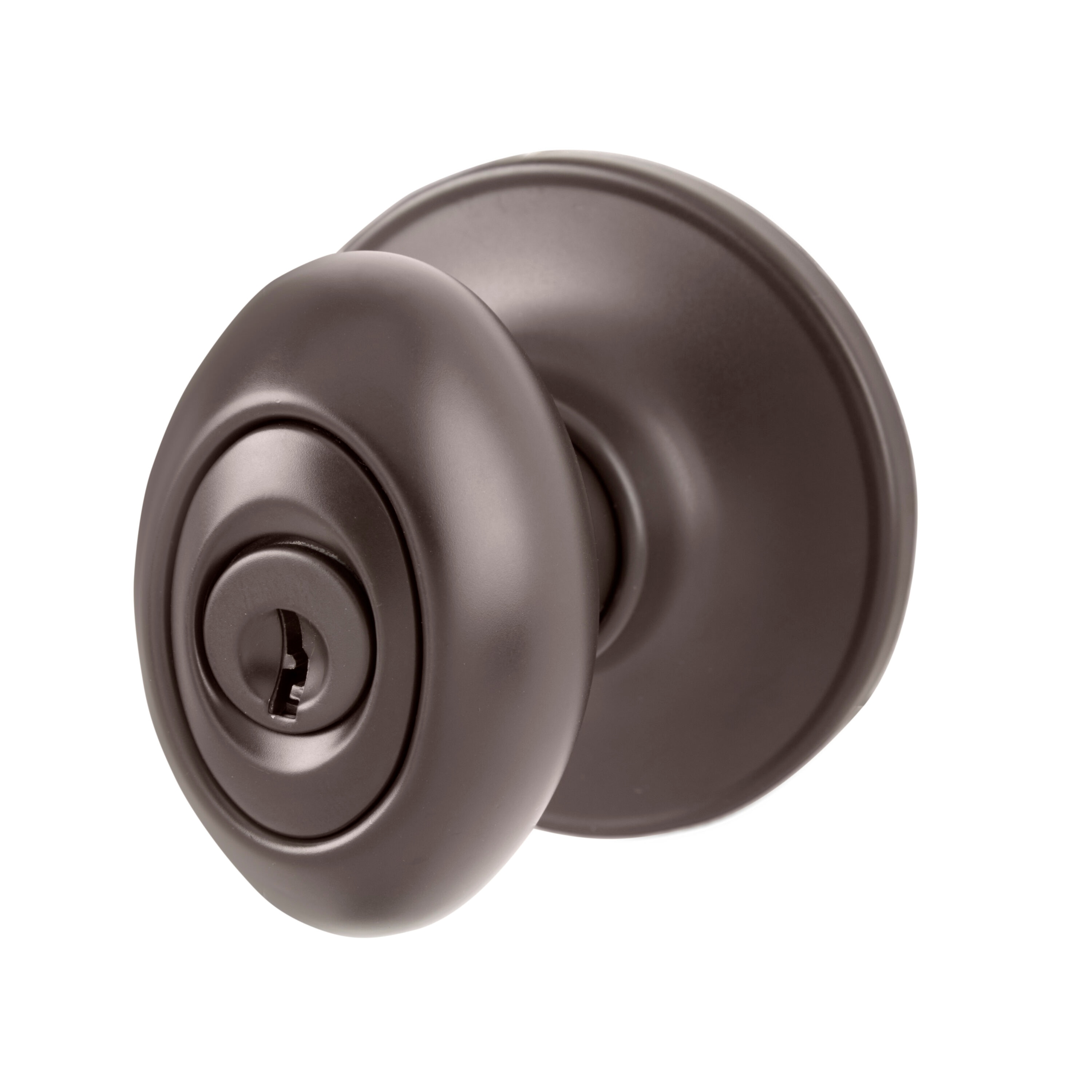 Delaney Hardware Carlyle Edged Bronze Interiorexterior Keyed Entry Door Knob In The Door Knobs 6579