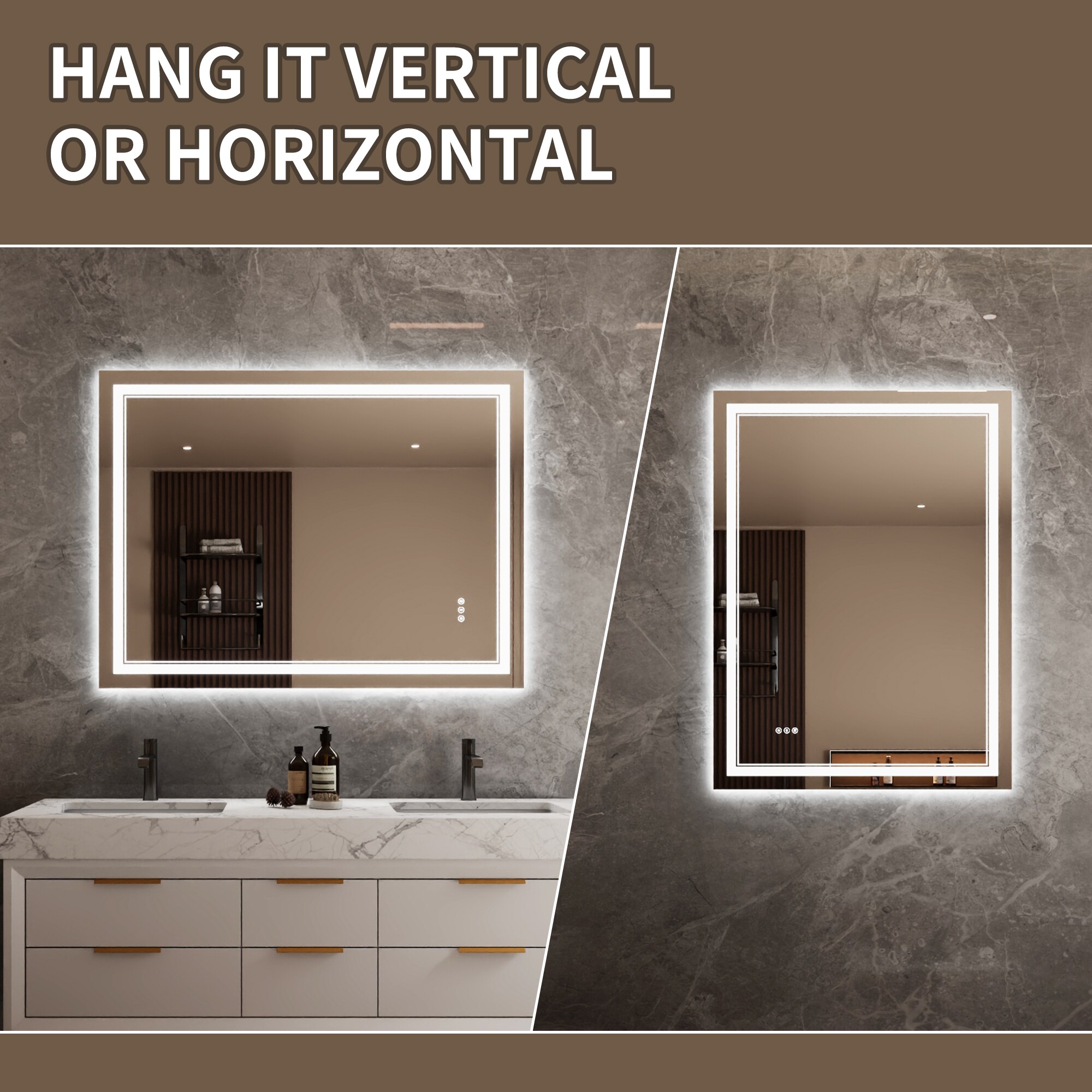 Bayfeve BFXB-15S3648-MIR Framed-Bath-Mirrors - View #8