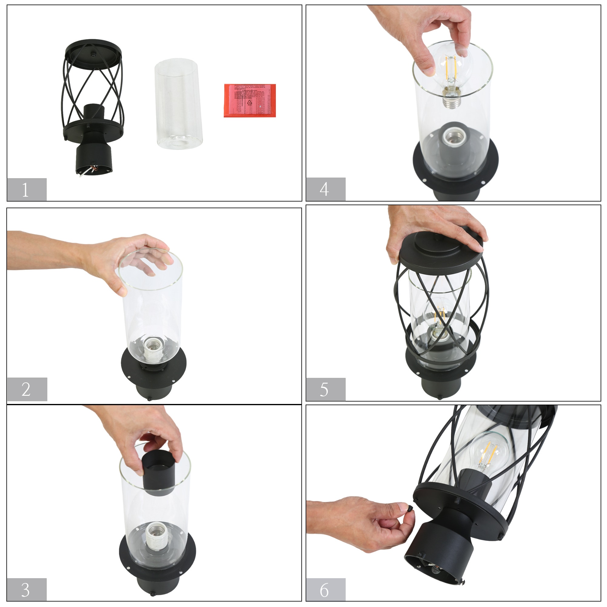 Uolfin BIJUFV-LWS25601-69 Complete-Post-Lights - View #7