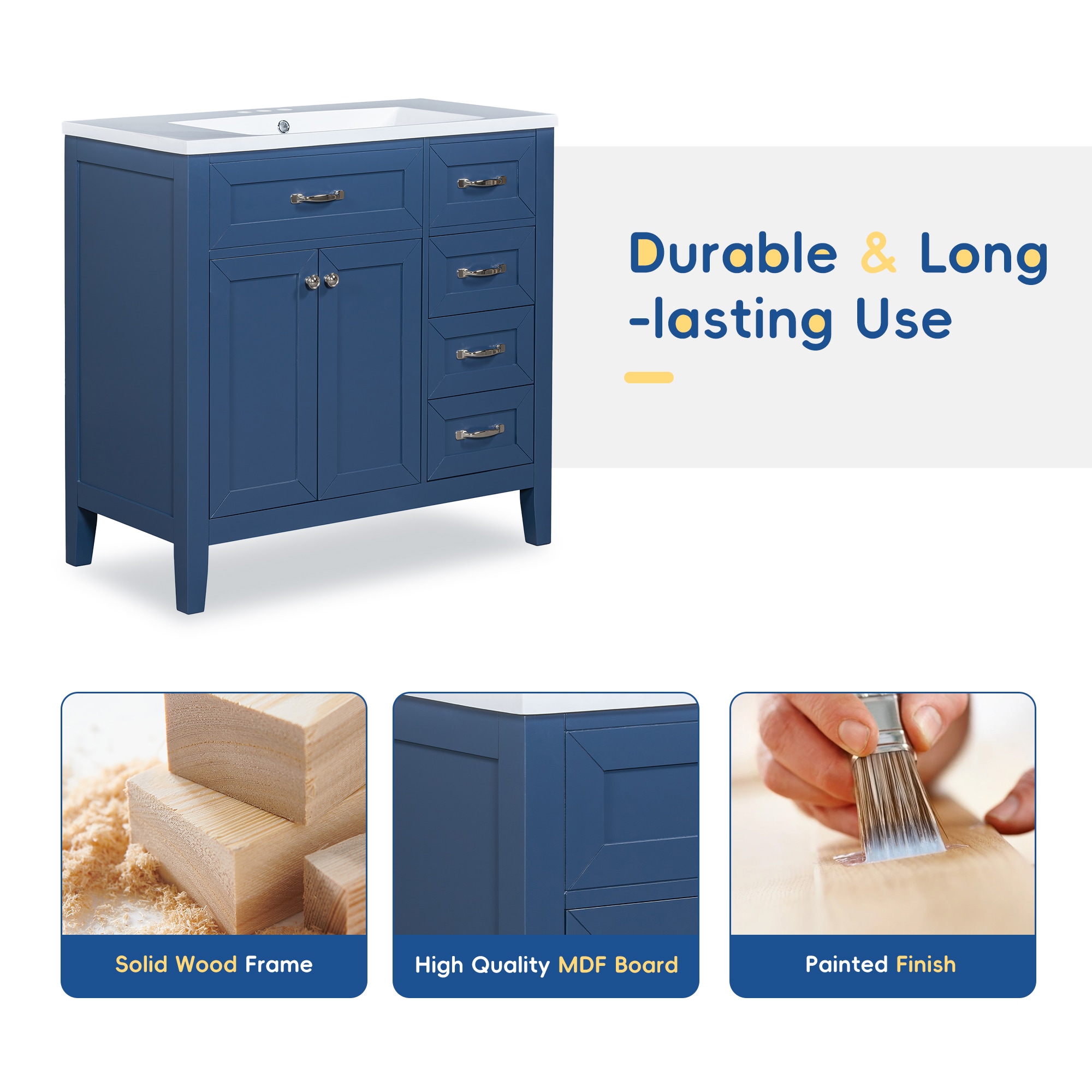 ModernLuxe L3P-JL000007AAC-6 Bath-Vanity-Combo - View #4