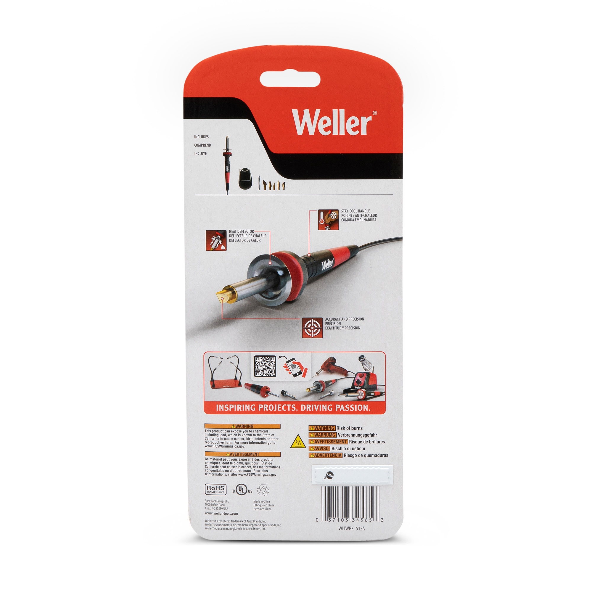 Weller 28Pc 25 Watt, 120 Volt Wood Burning Tool in the Soldering Irons &  Kits department at