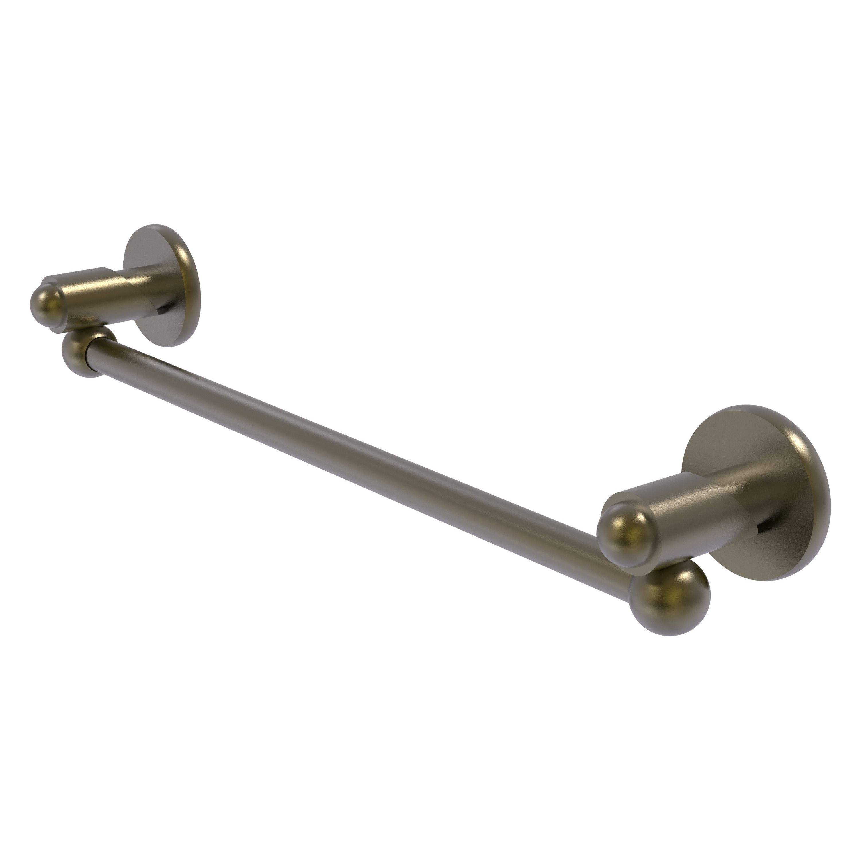 Allied Brass SH-41/36-ABR Soho 36-in Antique Brass Wall mount Single Towel Bar