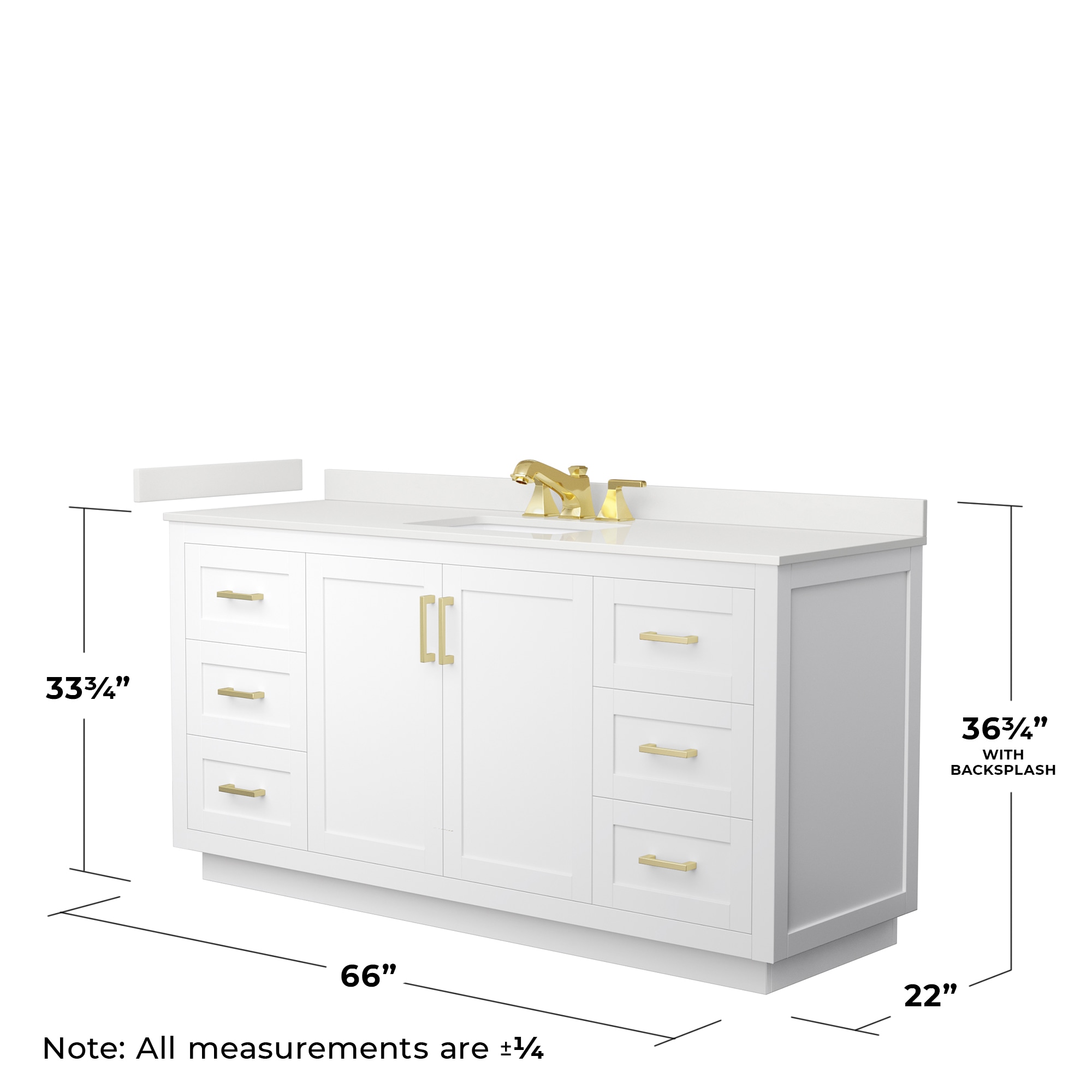 Wyndham Collection WCF292966SWGWQUS3MXX Bath-Vanity-Combo - View #5