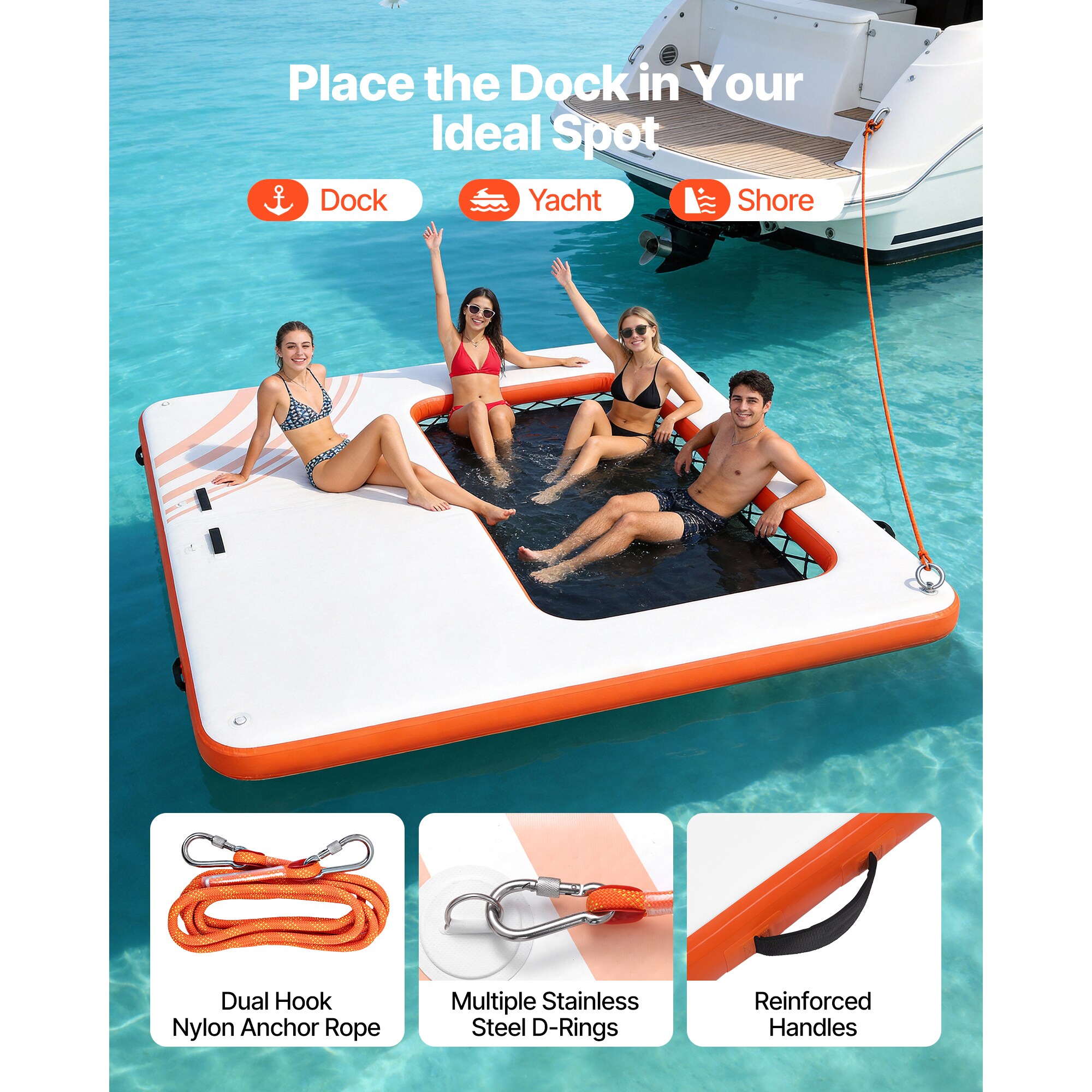 VEVOR SCCQFTZFX10117559V0 Pool-Toys-Floats - View #4