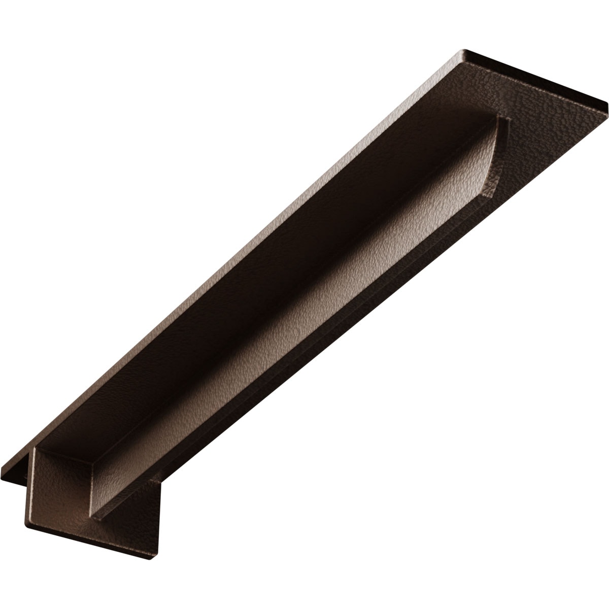 Ekena Millwork BKTM03X18X02HEHDB Heaton Hidden 18-in x 3-in x 2-in Bronze Steel Countertop support bracket