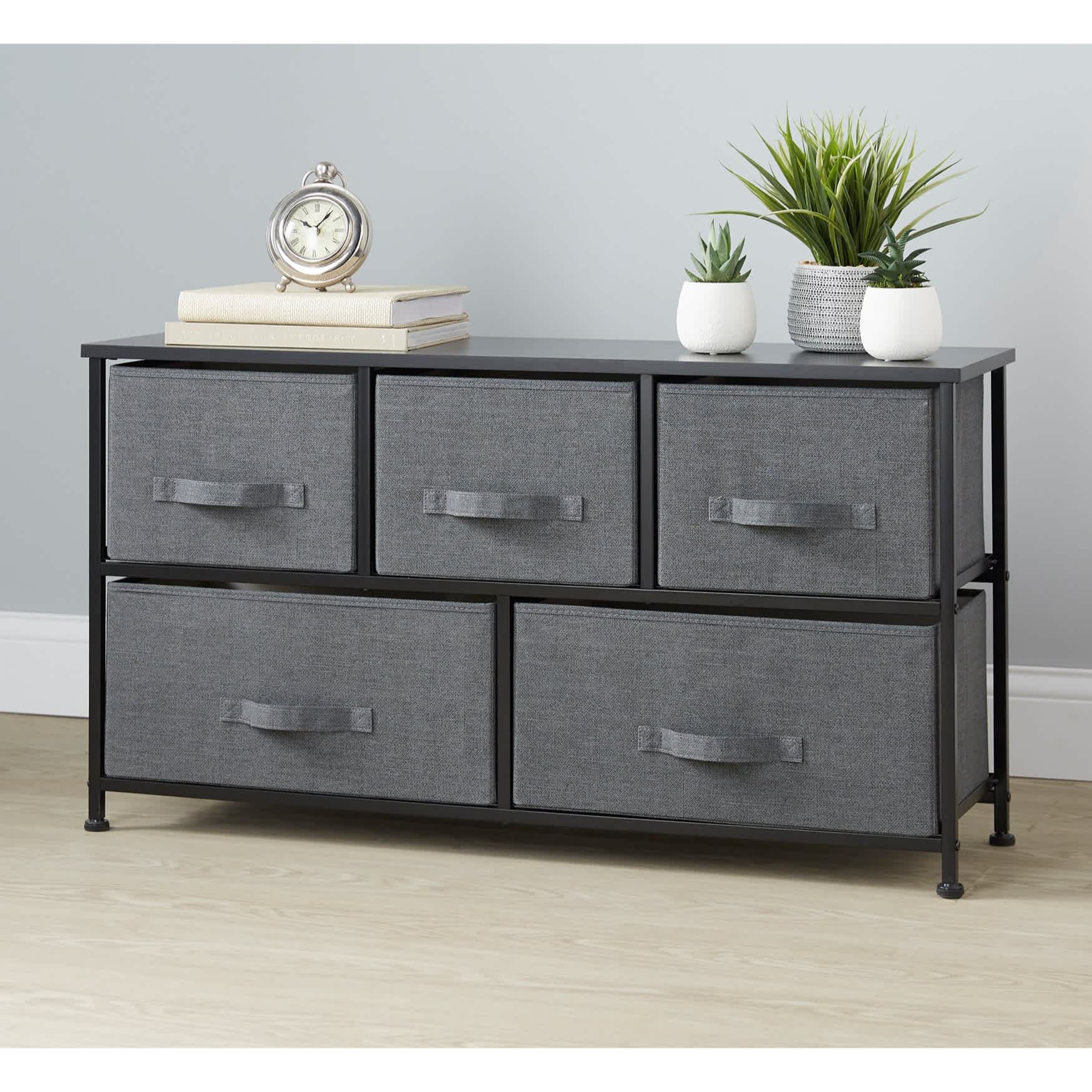 BrylaneHome 5-Drawer Eve Storage Dresser