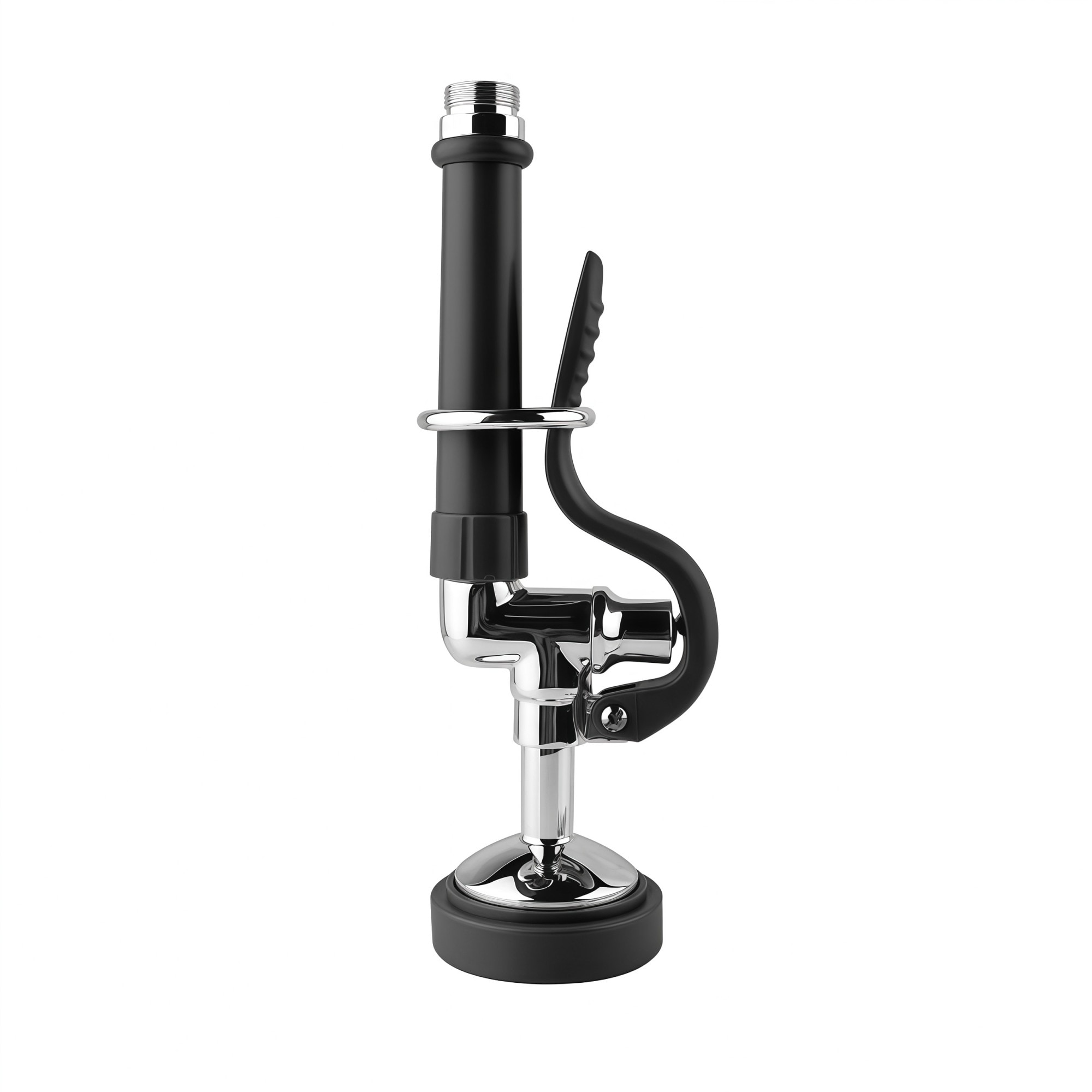 7/8in 1-Spray Chrome Black Pre Rinse Sprayer Head