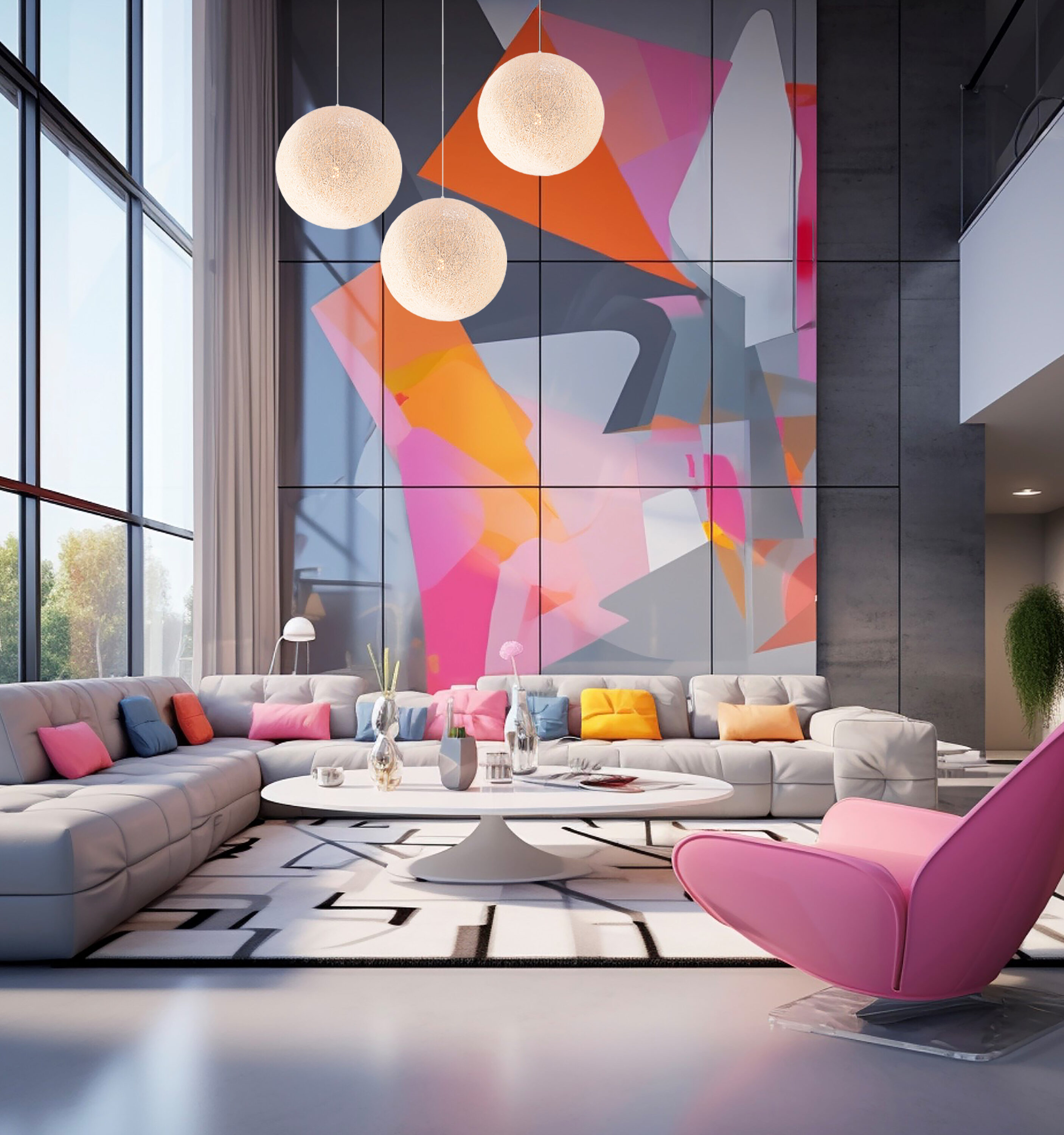 George Kovacs P5571-44B Pendant-Lights - View #3