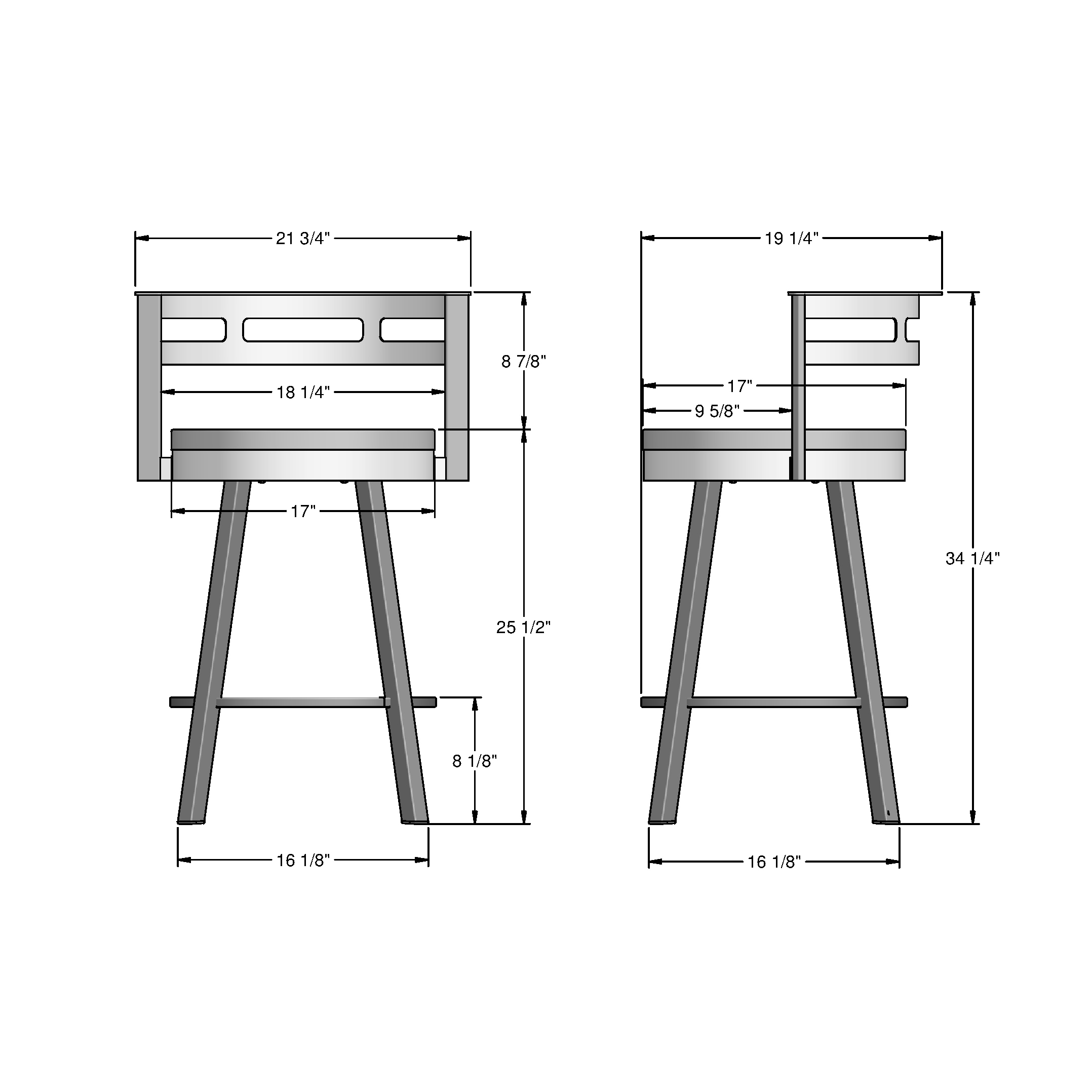 Amisco 41243-26WE/1B7586 stools - View #7