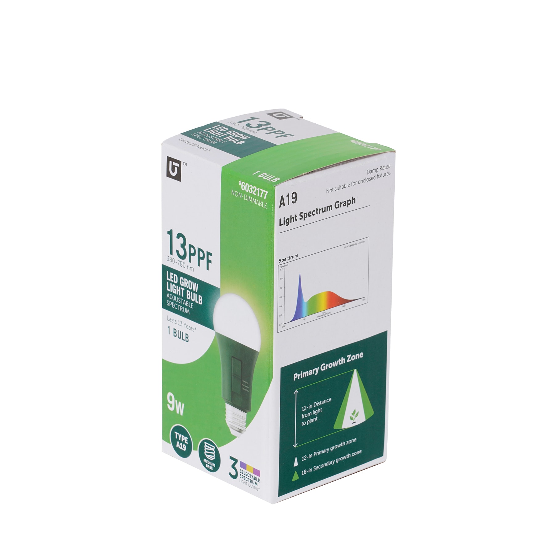 Utilitech Z-GR-A19-3S Grow-Lights - View #6