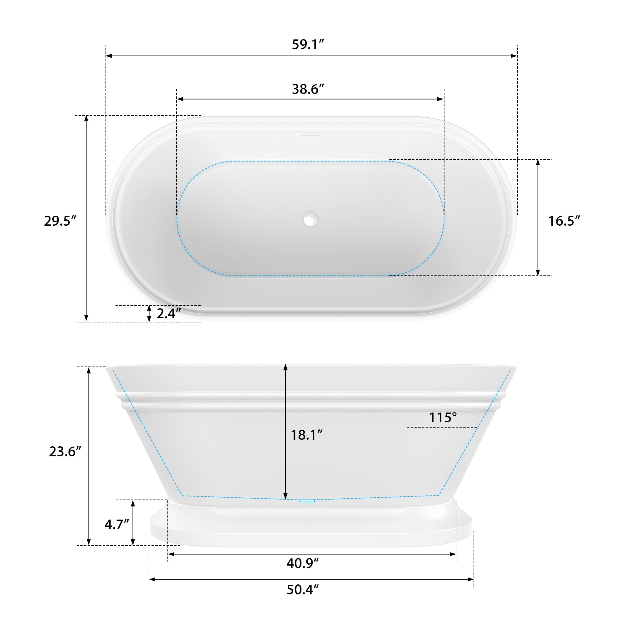 Vanity Art VA6610-S bathtubs - View #9