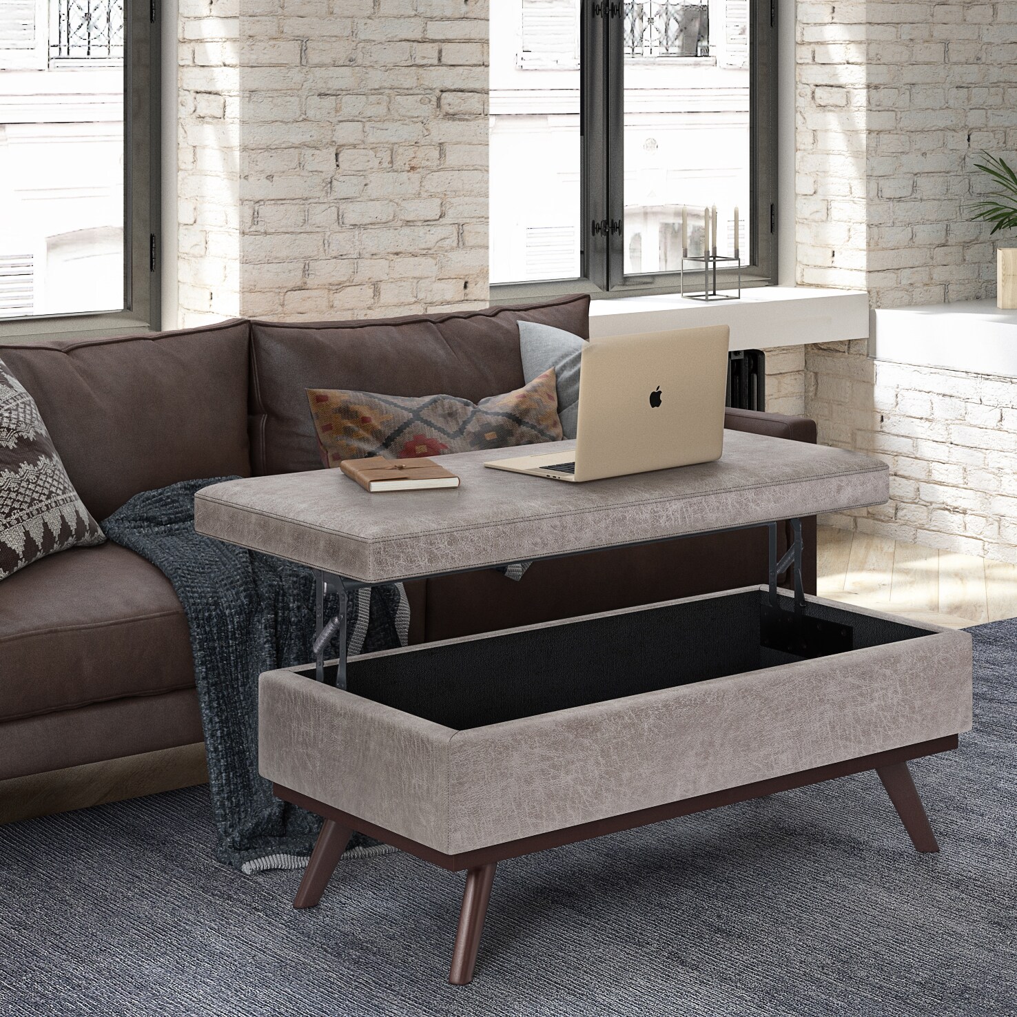 Simpli Home AXCOT267LT-DTP Indoor-Ottomans - View #8